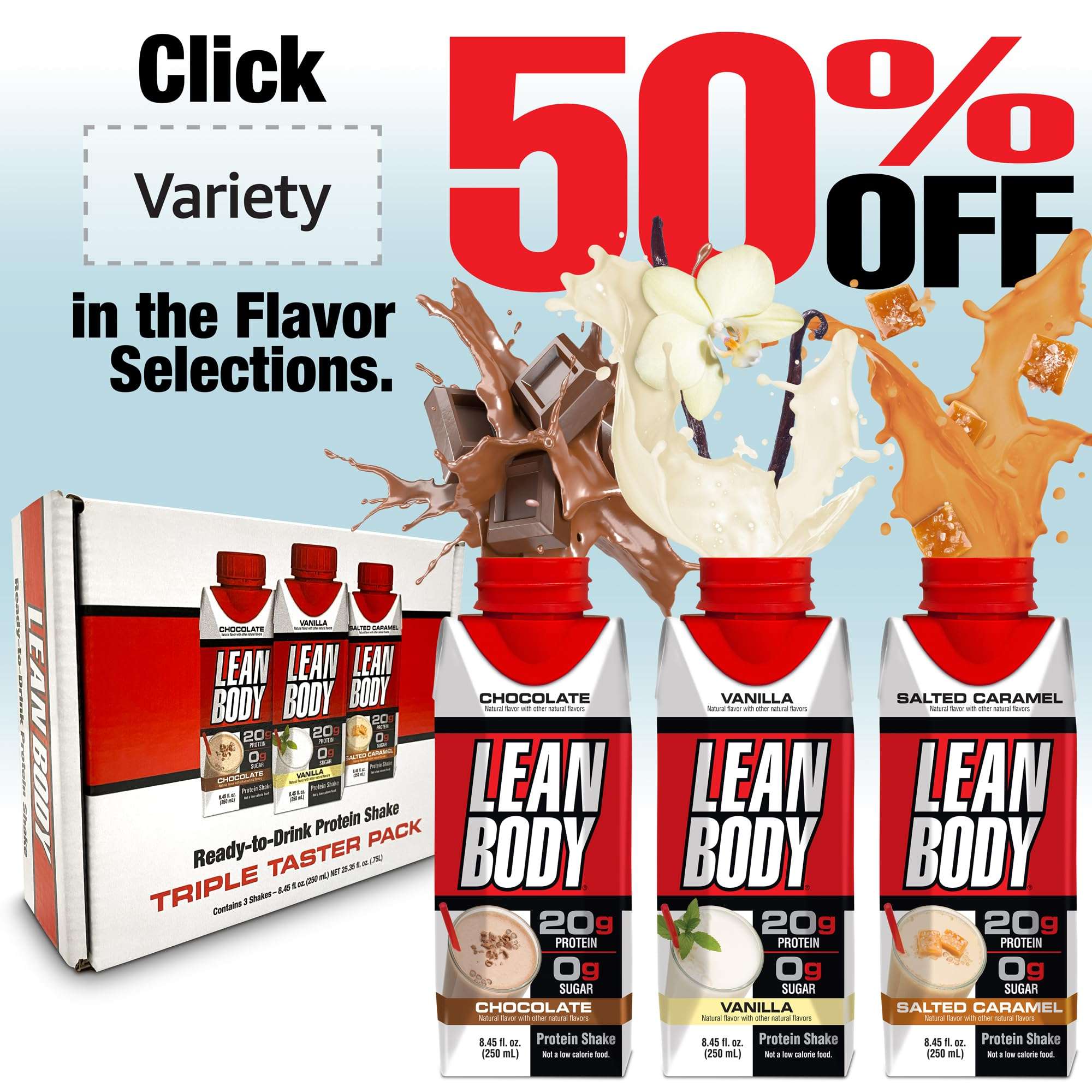 Lean Body Ready-to-Drink Cookies and Cream Protein Shake, 40g Protein, Whey Blend , 0 Sugar, Gluten No, 22 Vitamins & Minerals, (Recyclable Carton & Lid - Pack of 12) LABRADA , 17 Fl Oz (Pack of 12) - Image 4