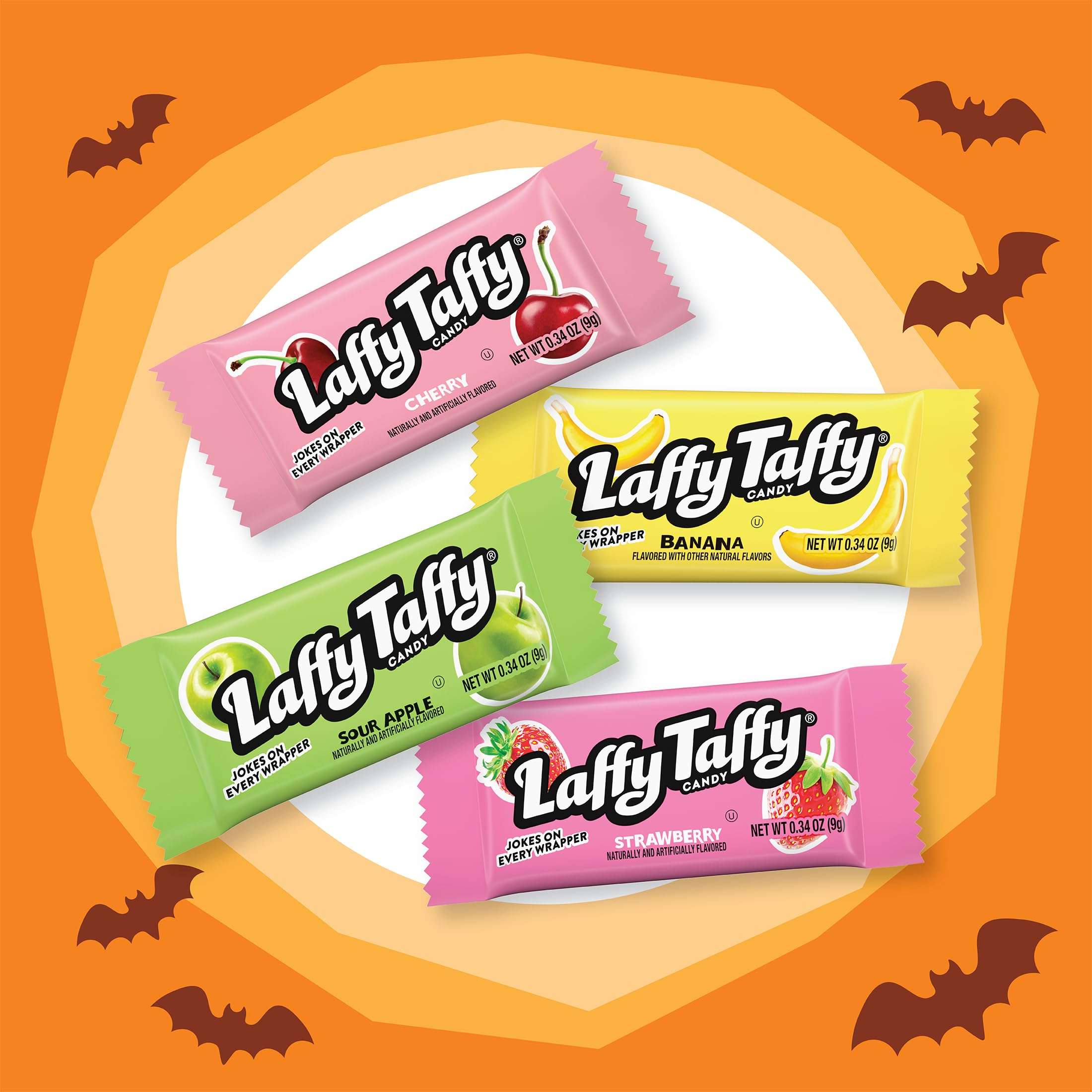 Laffy Taffy Candy, Assorted Mini Bars, 12 Ounce - Image 4