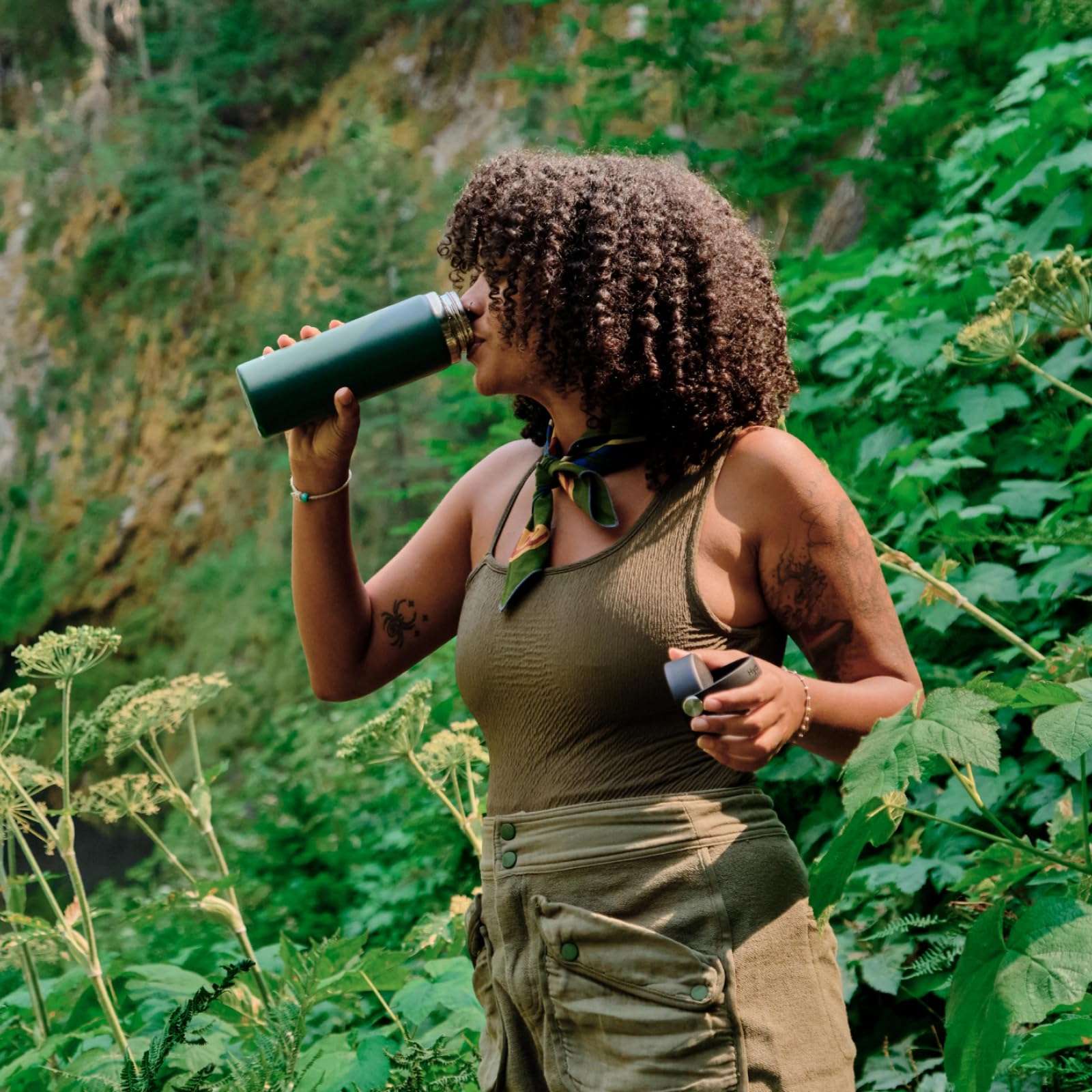 Hydro Flask 20 Oz Wide Flex Cap Tonal Trillium - Image 2