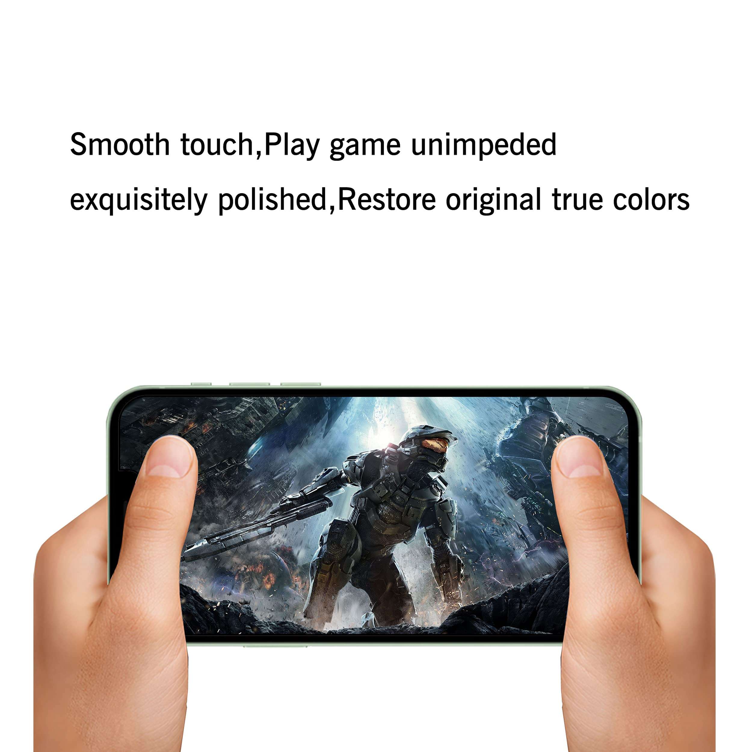 Ailun Screen Protector for iPhone 16e / iPhone 14 / iPhone 13 / iPhone 13 Pro [6.1 Inch] Display 3 Pack Tempered Glass, Case Friendly [Not for iPhone 16 6.1 Inch] - Image 6