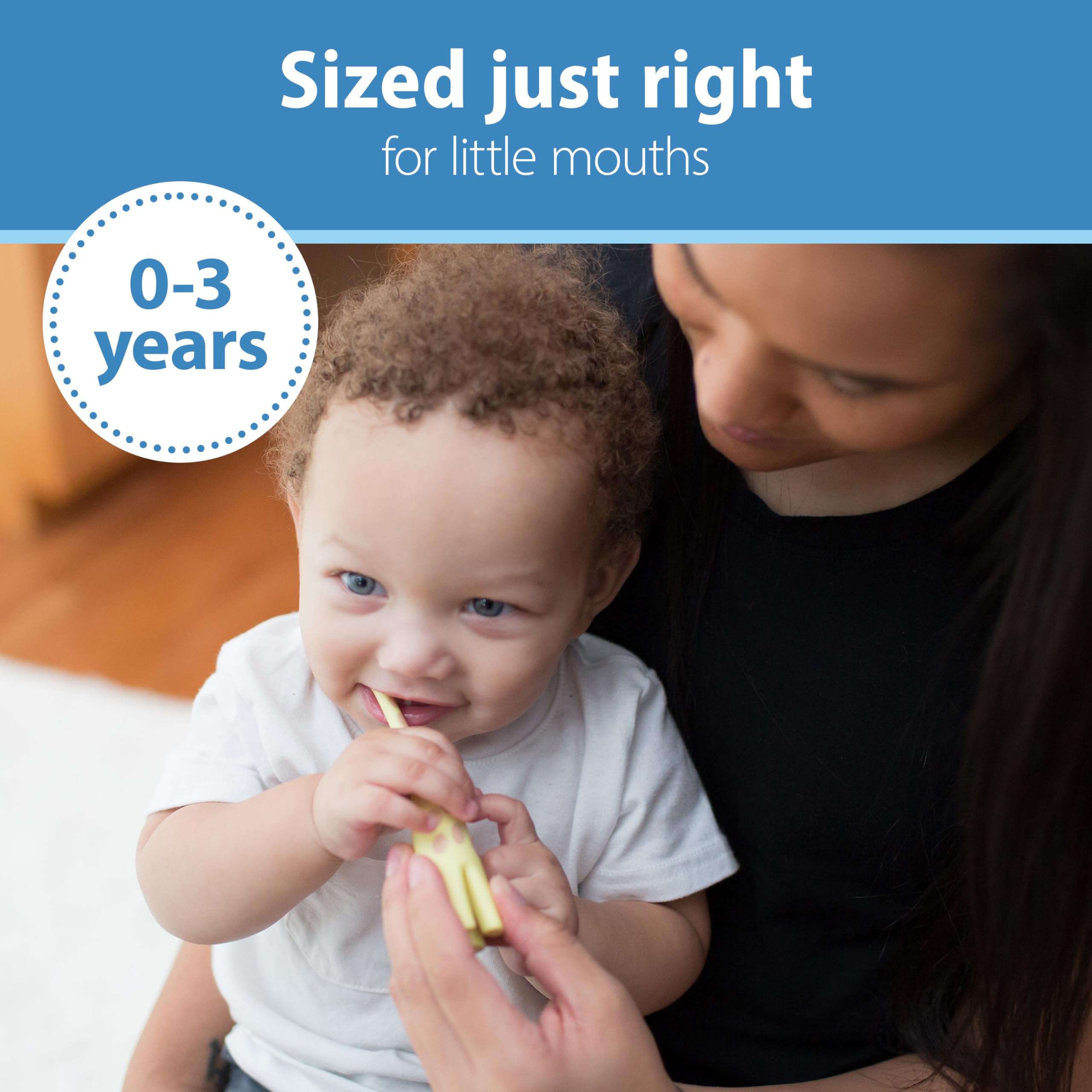 Dr. Brown's Infant-to-Toddler Toothbrush, Giraffe - Image 7