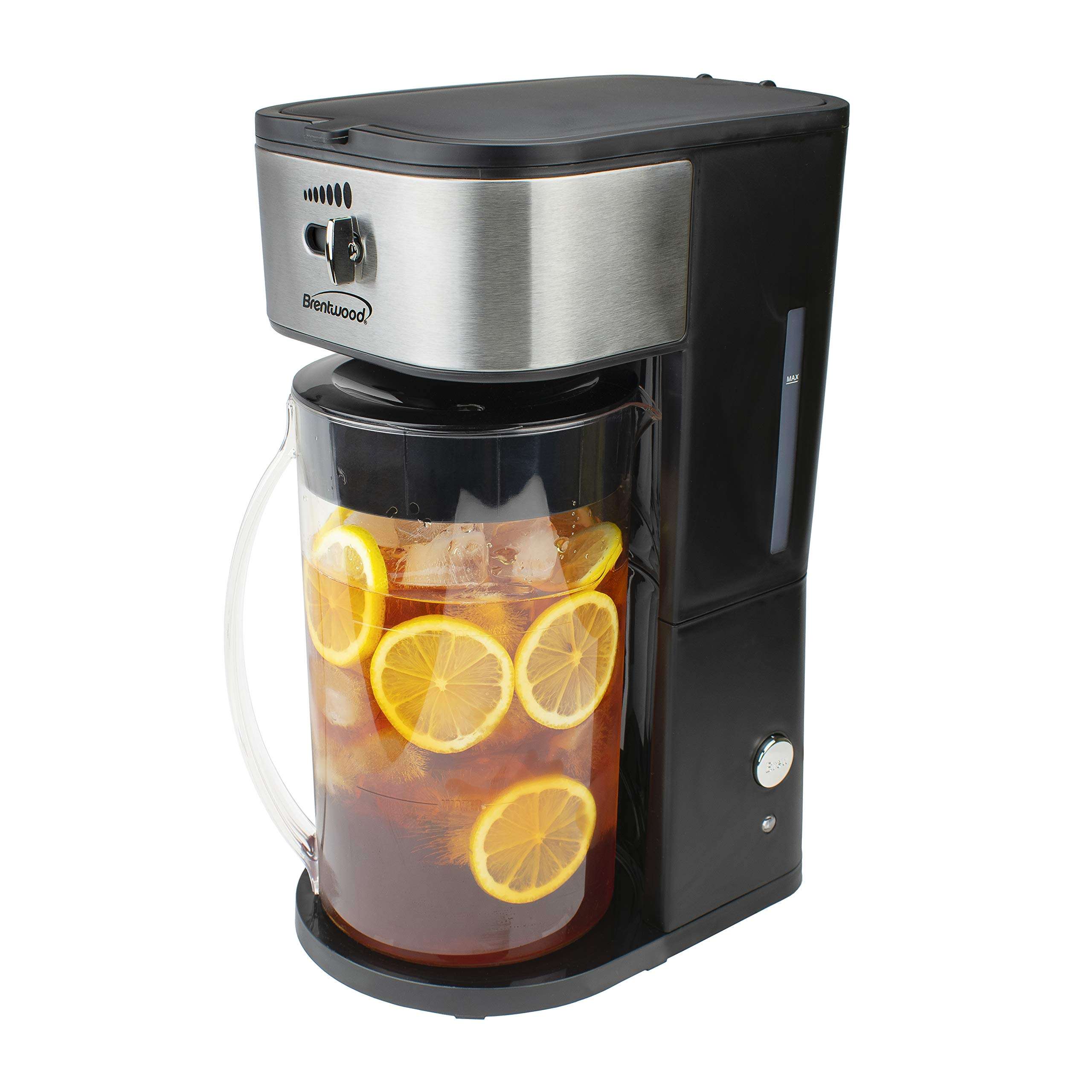 Brentwood KT-2150BK Iced Tea and Coffee Maker with 64 Ounce Pitcher, Black - Image 1