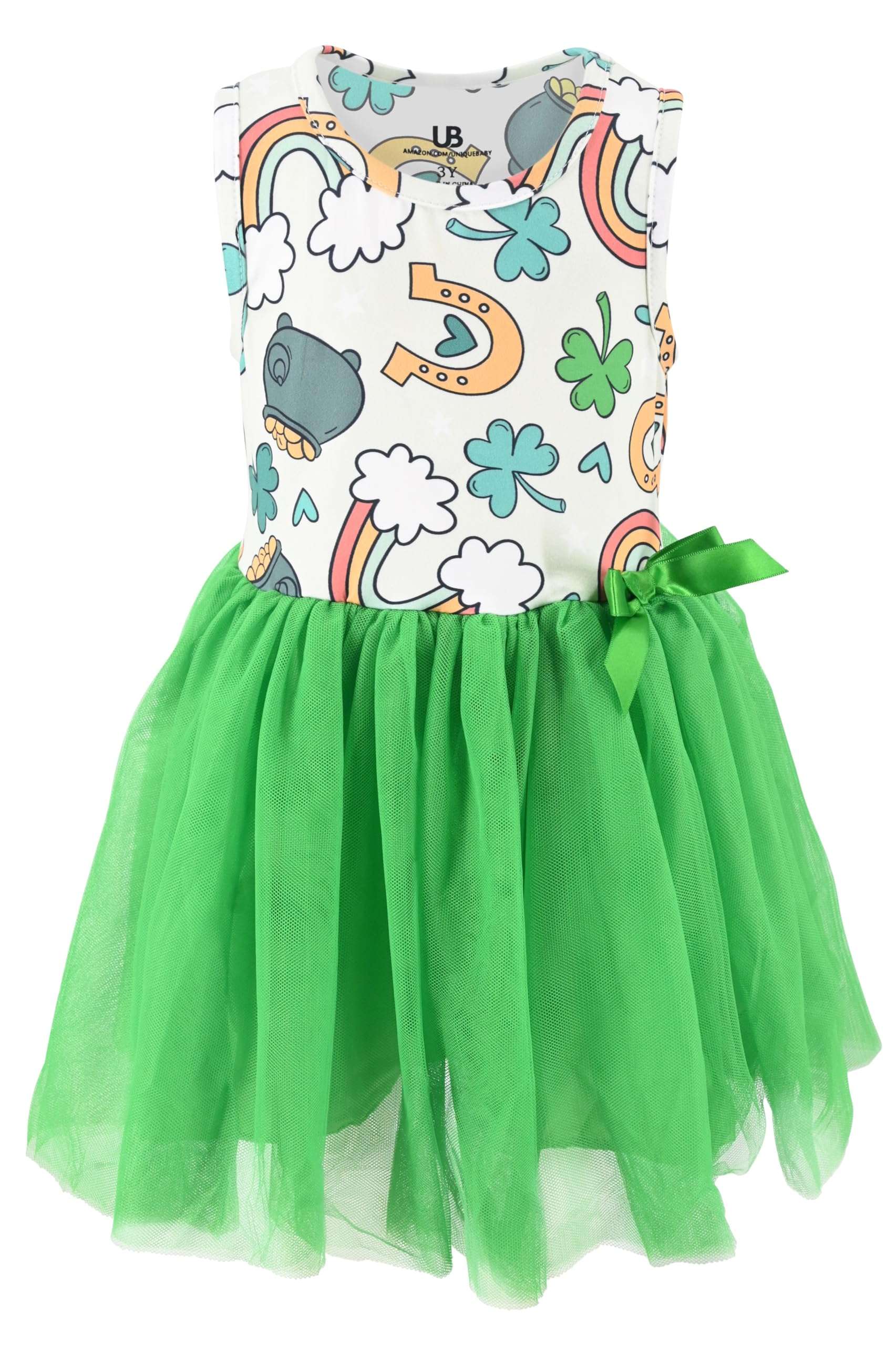 Girls Sleeveless Tulle Toddler Tutu Dress for Girls - Image 1