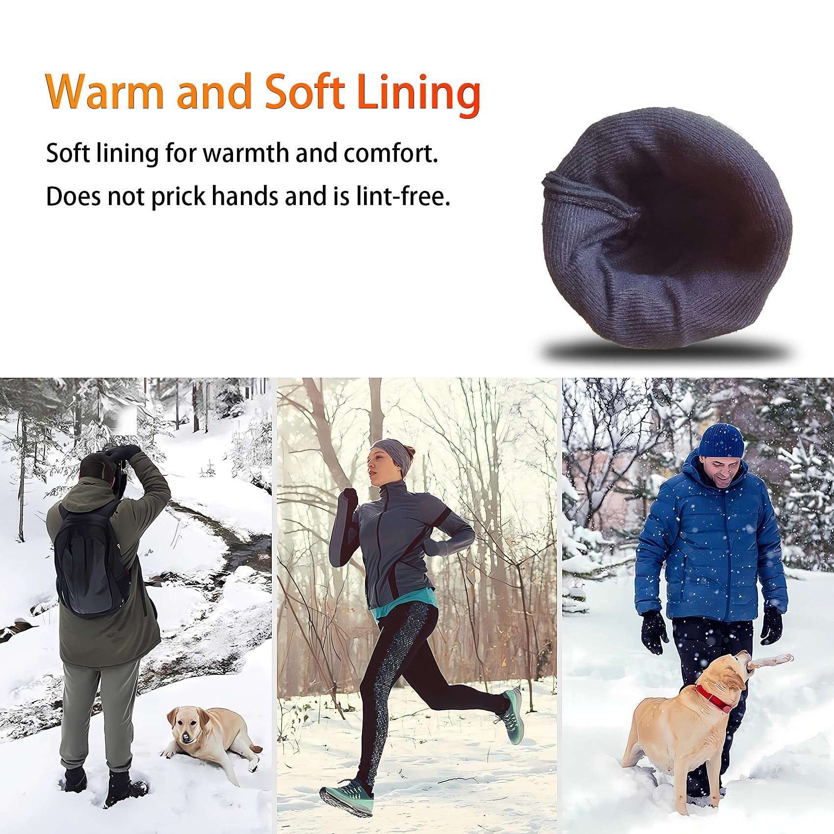 DAY WOLF Heated Glove Liners Electric Gloves for Men Women Rechargeable Battery Hand Warmer for Winter Sports Snow Biking Riding Skiing Cycling Hunting Snowboarding - Image 5