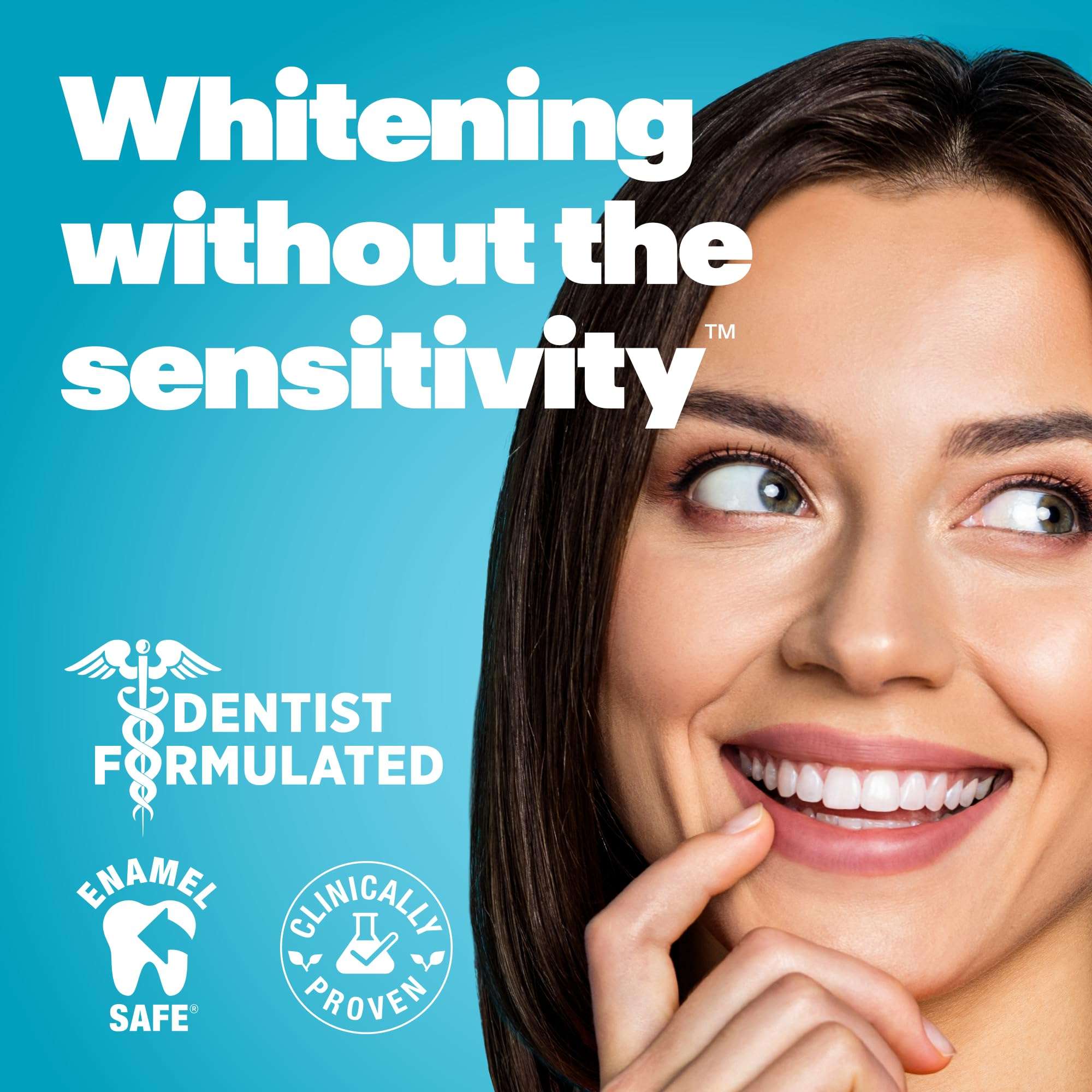 Lumineux Teeth Whitening Strips 21 Treatments – Peroxide Free - Enamel Safe for Whiter Teeth - Whitening Without The Sensitivity - Dentist Formulated - Sensitivity - Image 2