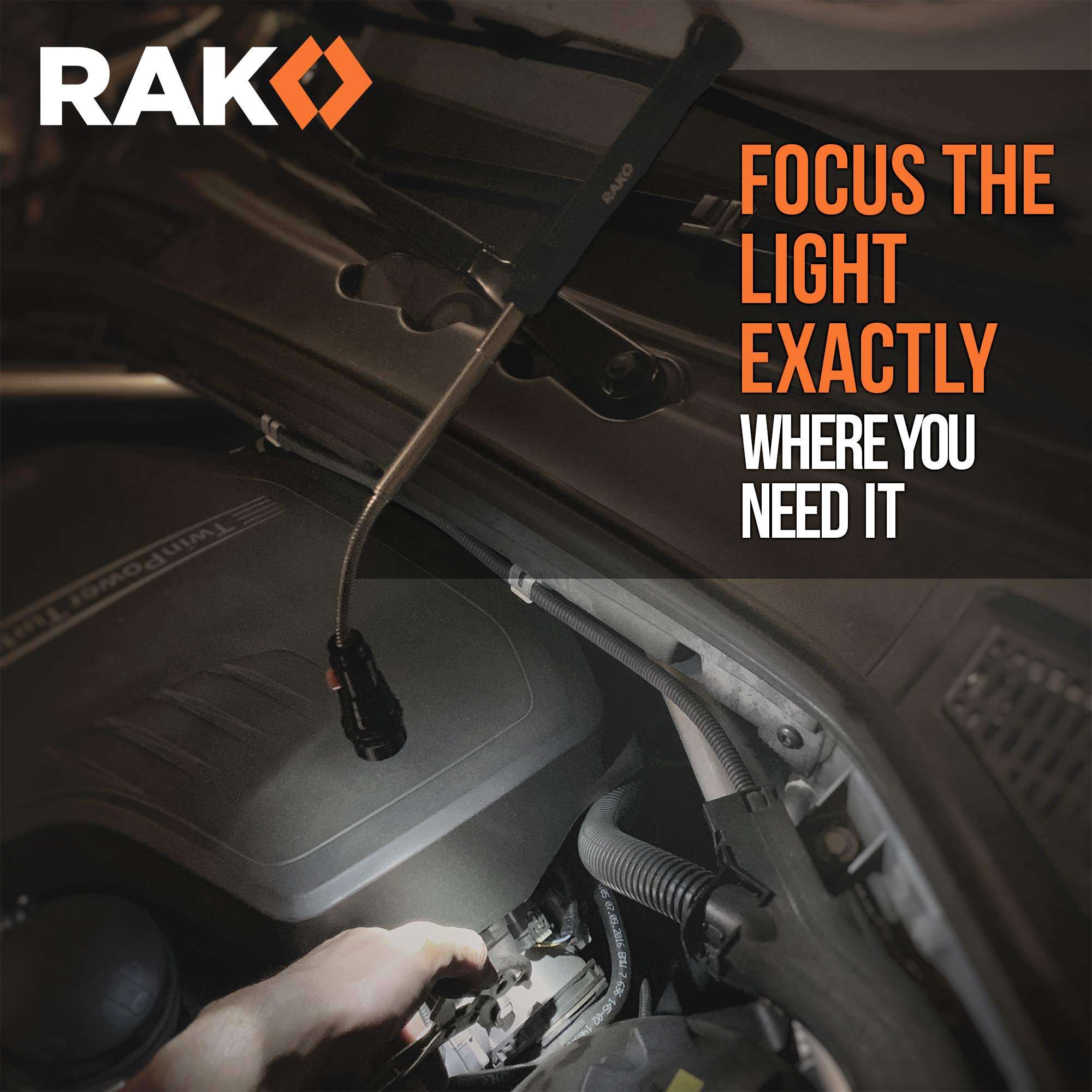 RAK Magnetic Pickup Tool Gifts for Men - Telescoping Magnet with LED Flashlight and 22 Inches Extendable Neck, Cool Magnetic Flashlight Gifts for Dad, Husband, Grandpa, Handyman - Image 5