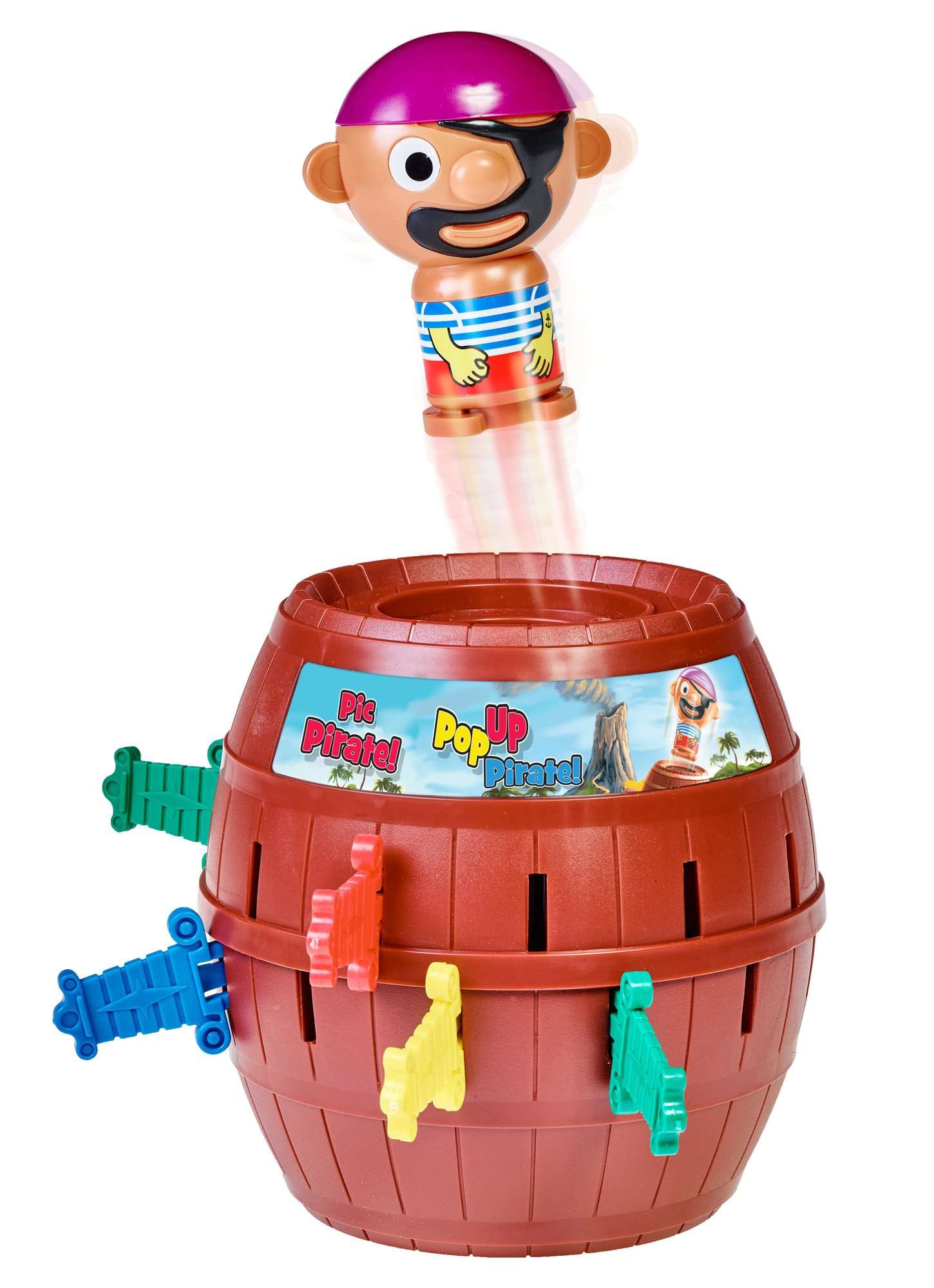 TOMY Pop Up Pirate Board Game - Interactive Kids and Toddler Activities for Family Game Night - Girls and Boys Toys - 2-4 Players - Ages 4 Years and Up - Image 2