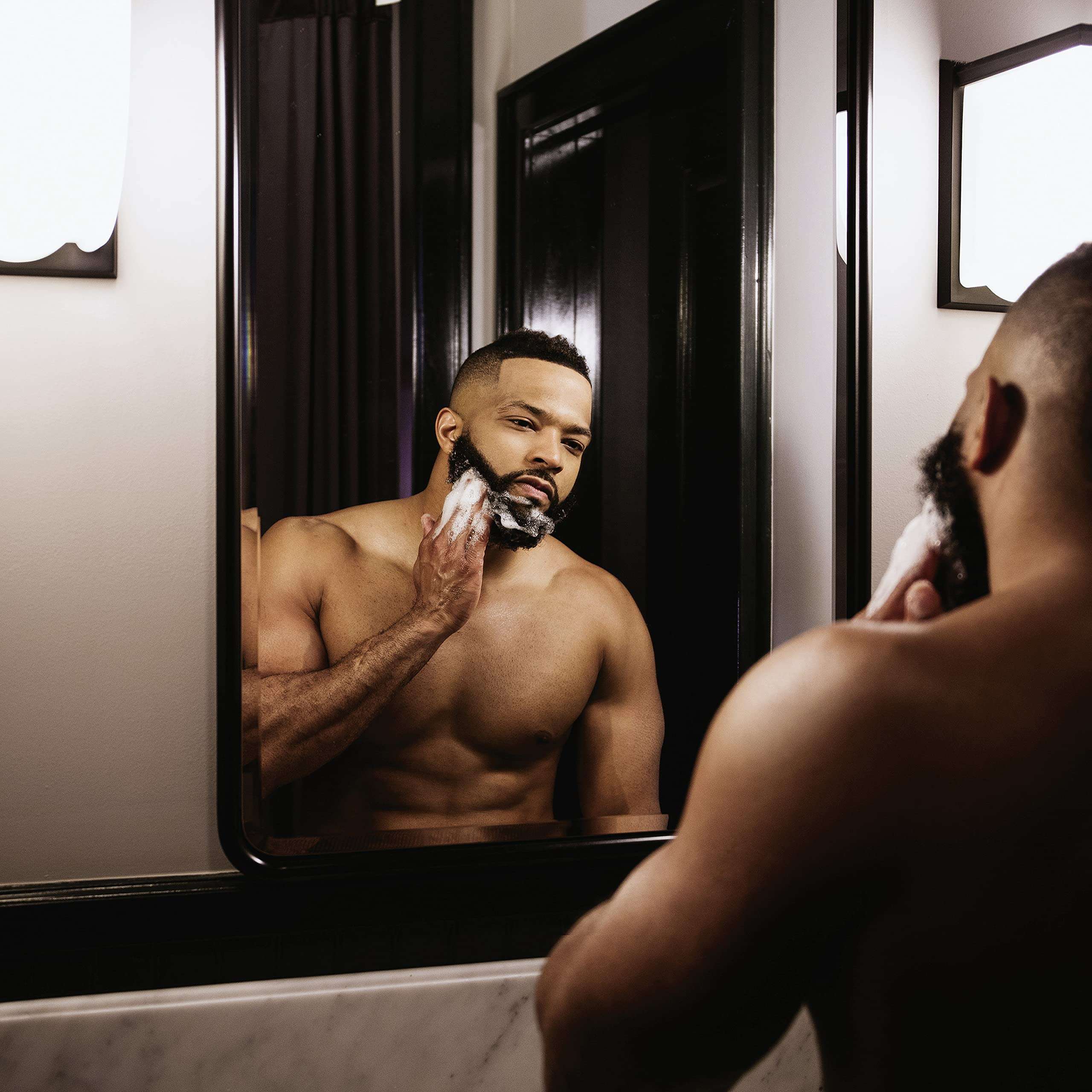 SheaMoisture Beard Wash for Full Beards - Maracuja Oil & Shea Butter to Deep Clean and Refresh - 6 oz - Image 5