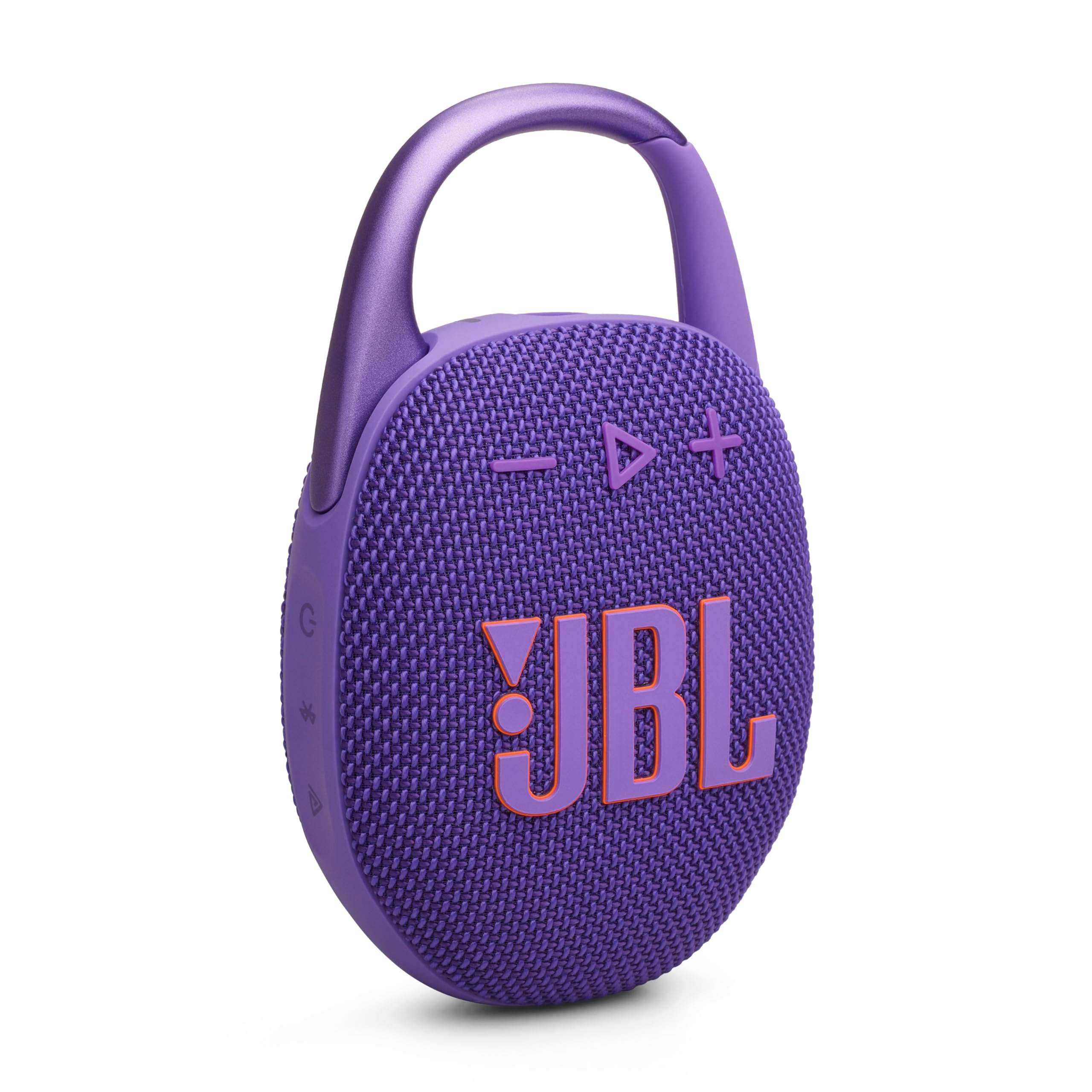 JBL Clip 5 - Ultra-Portable, Waterproof & Dustproof Bluetooth Speaker, Big Pro Sound with Punchy bass, Integrated Carabiner, Up to 12 Hours of Play, Made in Part with Recycled Materials (Purple) - Image 1