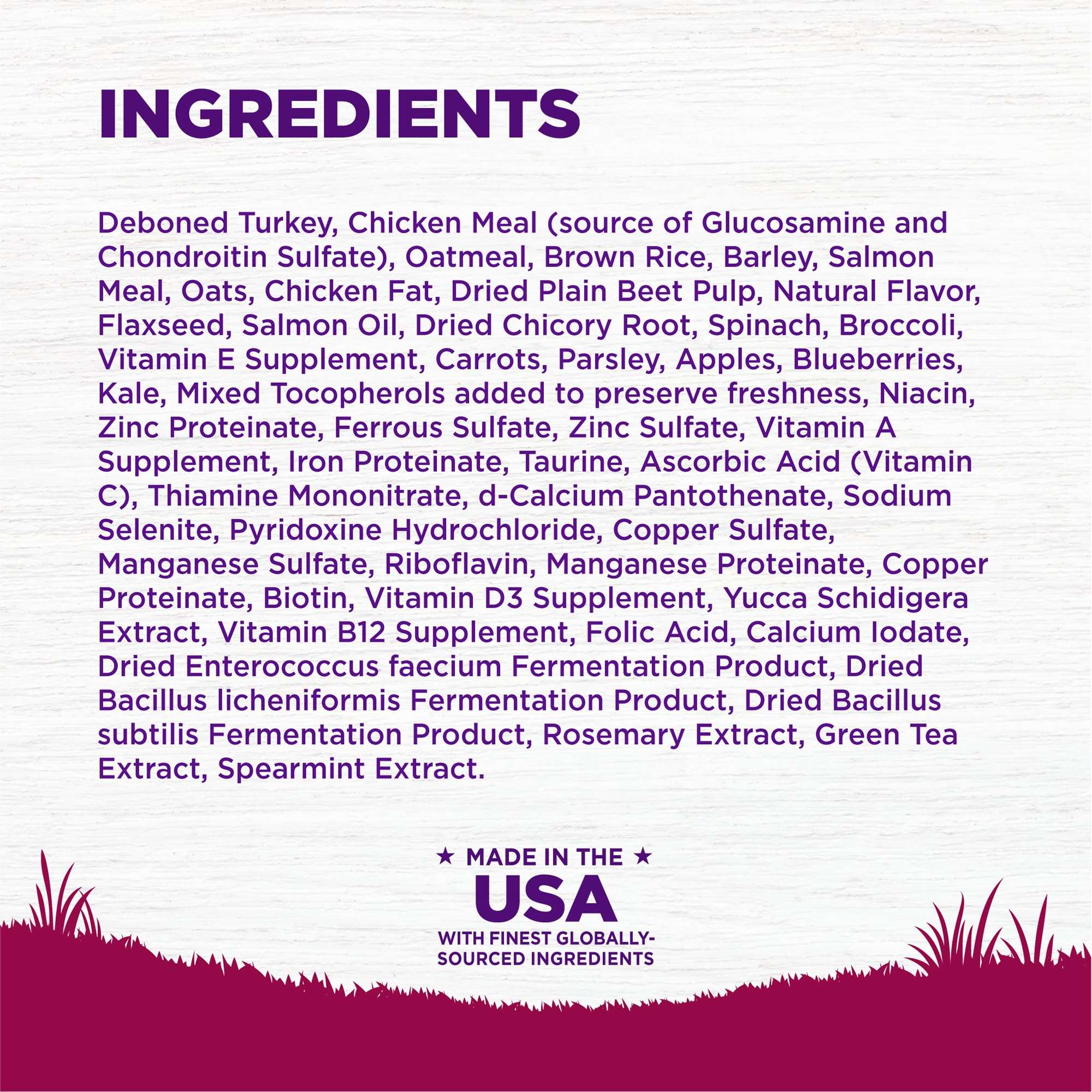 Wellness Complete Health Small Breed Dry Dog Food with Grains, Natural Ingredients, Made in USA with Real Turkey, For Dogs Up to 25 lbs, (Adult, Turkey & Oatmeal, 4-Pound Bag) - Image 6