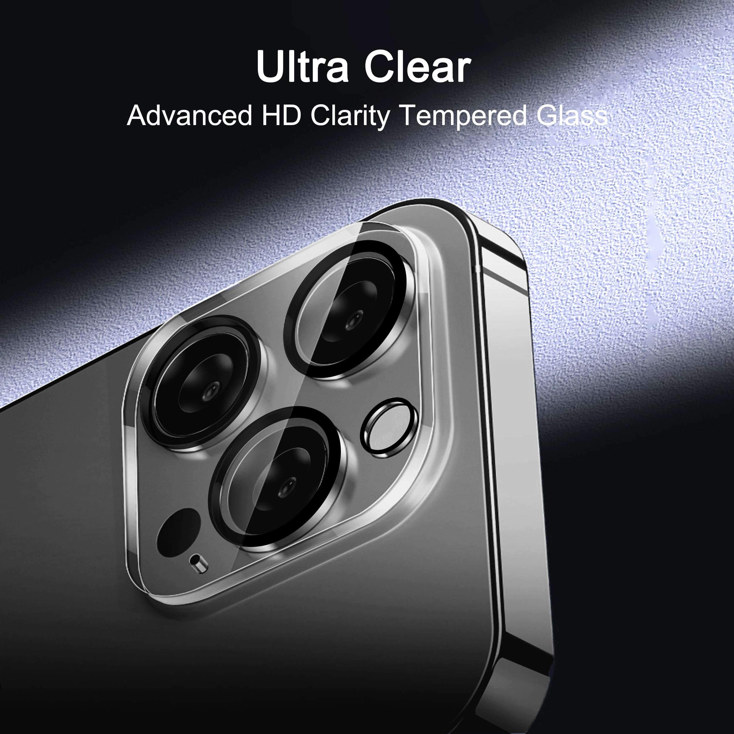 Ailun 3 Pack Privacy Screen Protector for iPhone 16 Pro Max [6.9"] | + 3 Pack Camera Lens Protector | Dynamic Island Compatible | Anti Spy Tempered Glass | 9H Hardness | HD - Image 5