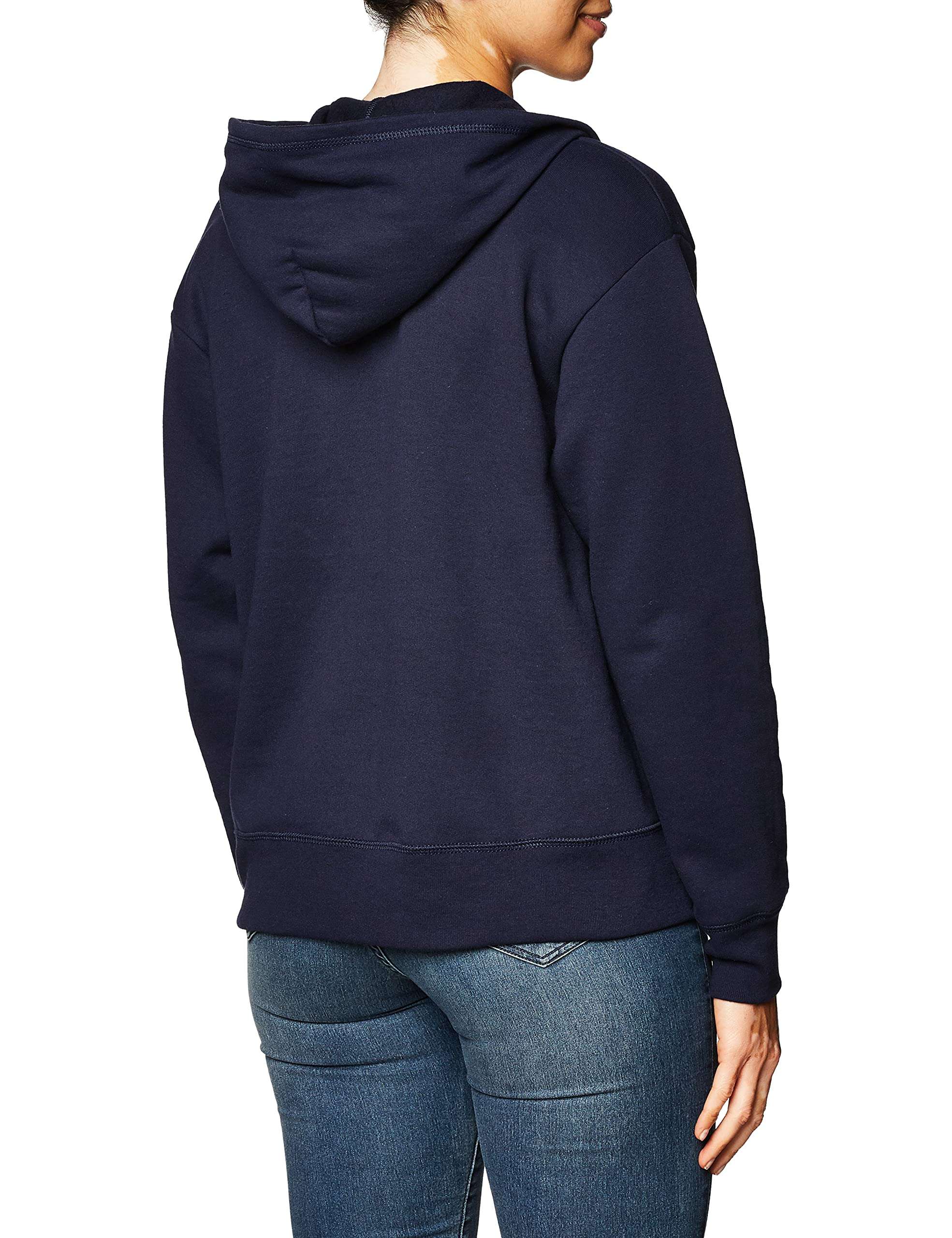 Hanes Women's Hoodie, Ecosmart Fleece Full-zip Hoodie, Zip-up Hooded Sweatshirt - Image 2