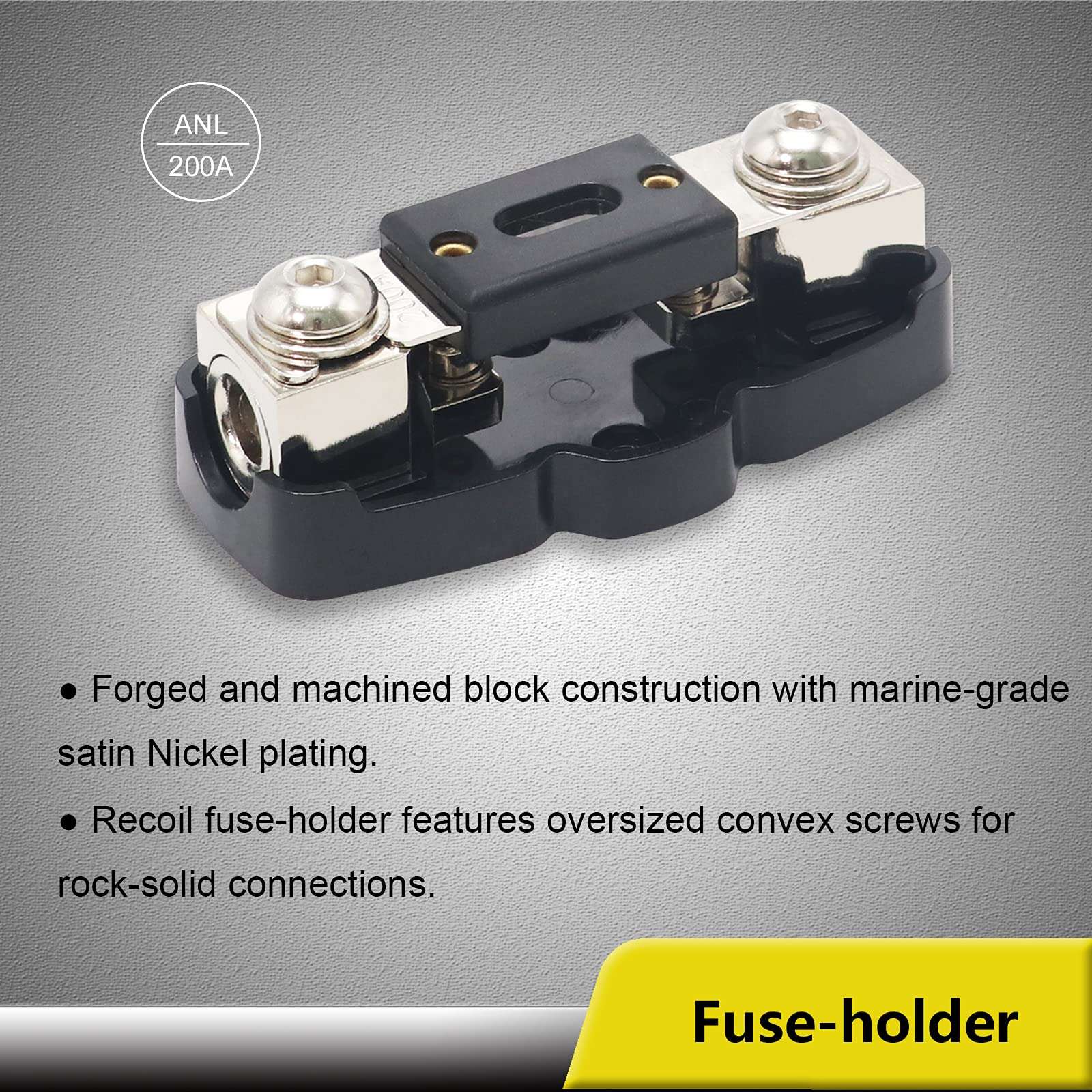 Recoil RCK0D True 1/0 Gauge Car Audio Dual Amplifiers CCA Wiring Installation Kits with OFC RCA Cable - Image 9