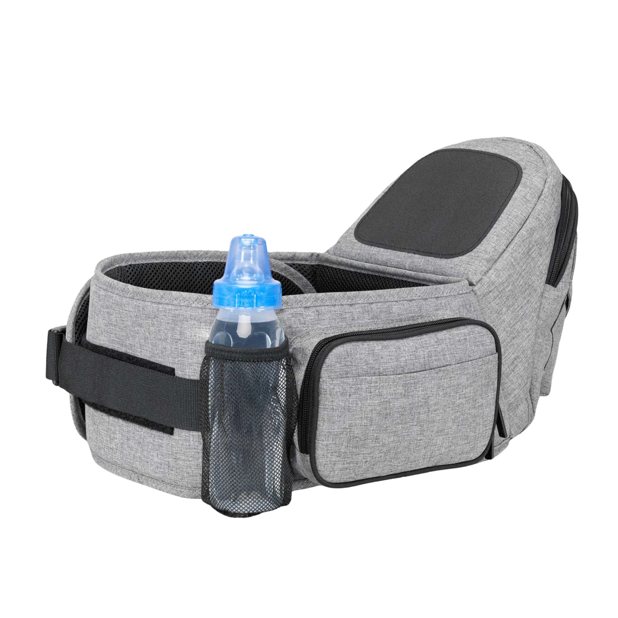 Tushbaby The Original Premium Quality Hip Seat Carrier – Safety-Certified Baby & Toddler Carrier with Secure Safety Buckles, No-Flimsy-Foam Design, Storage Pockets & Nursing Pillow. 0–3 yrs - Image 7