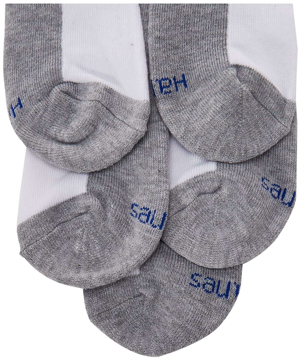 Hanes Boys' Socks, Double Tough Cushioned Ankle and No Show, 12-Pair Packs - Image 2