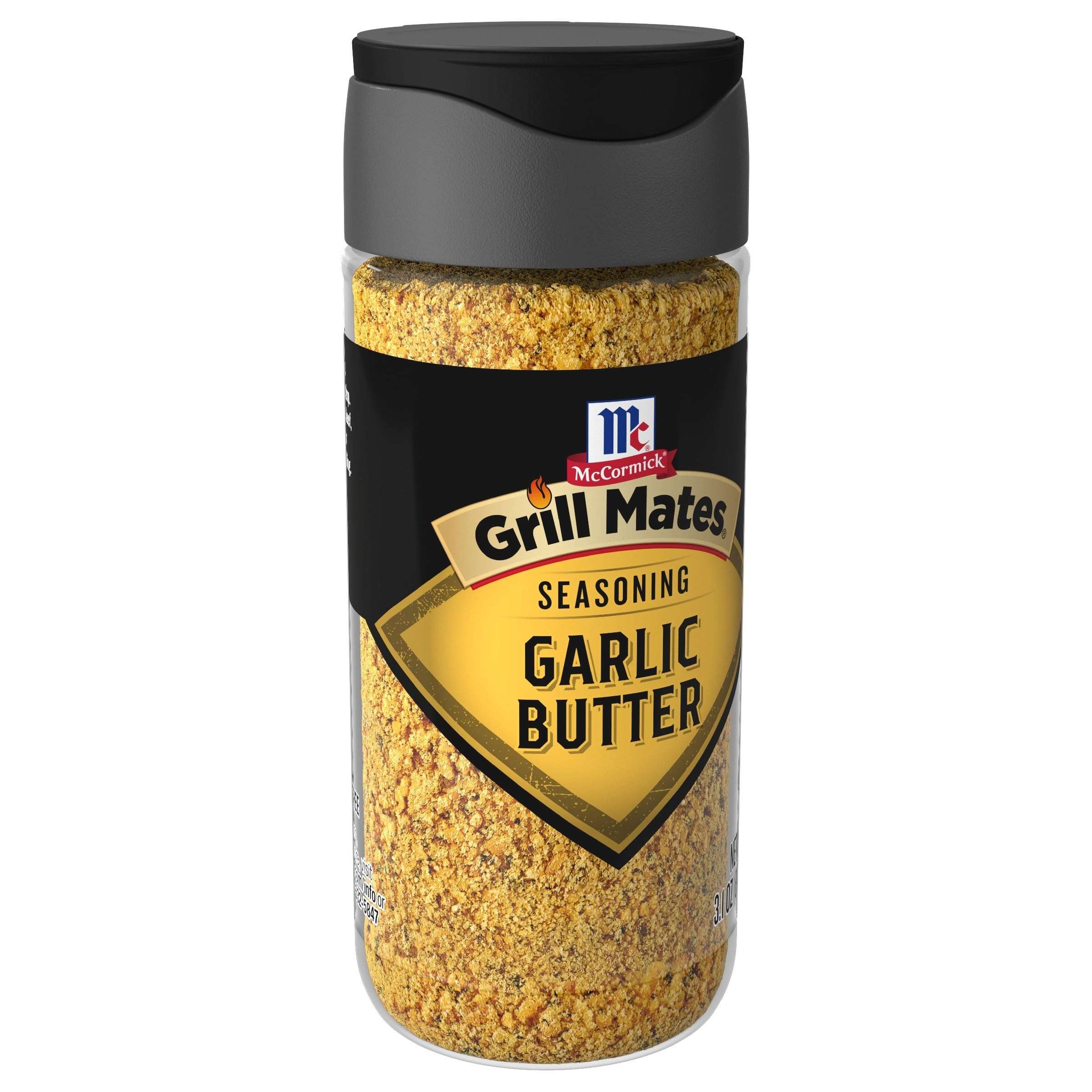 McCormick Grill Mates Garlic Butter Seasoning, 3.1 oz - Image 1