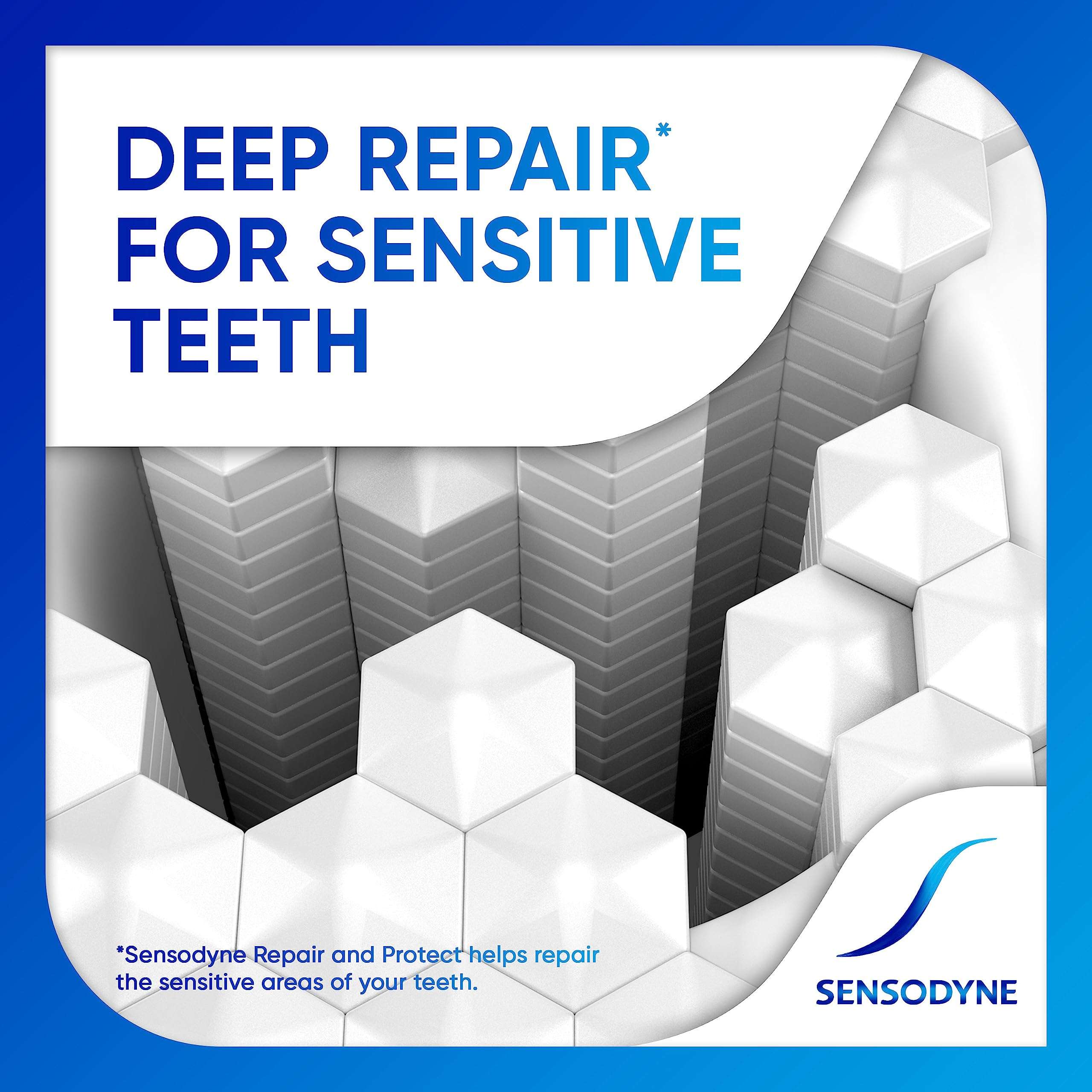 Sensodyne Repair and Protect Whitening Toothpaste, Toothpaste for Sensitive Teeth and Cavity Prevention, 3.4 oz (Pack of 2) - Image 5
