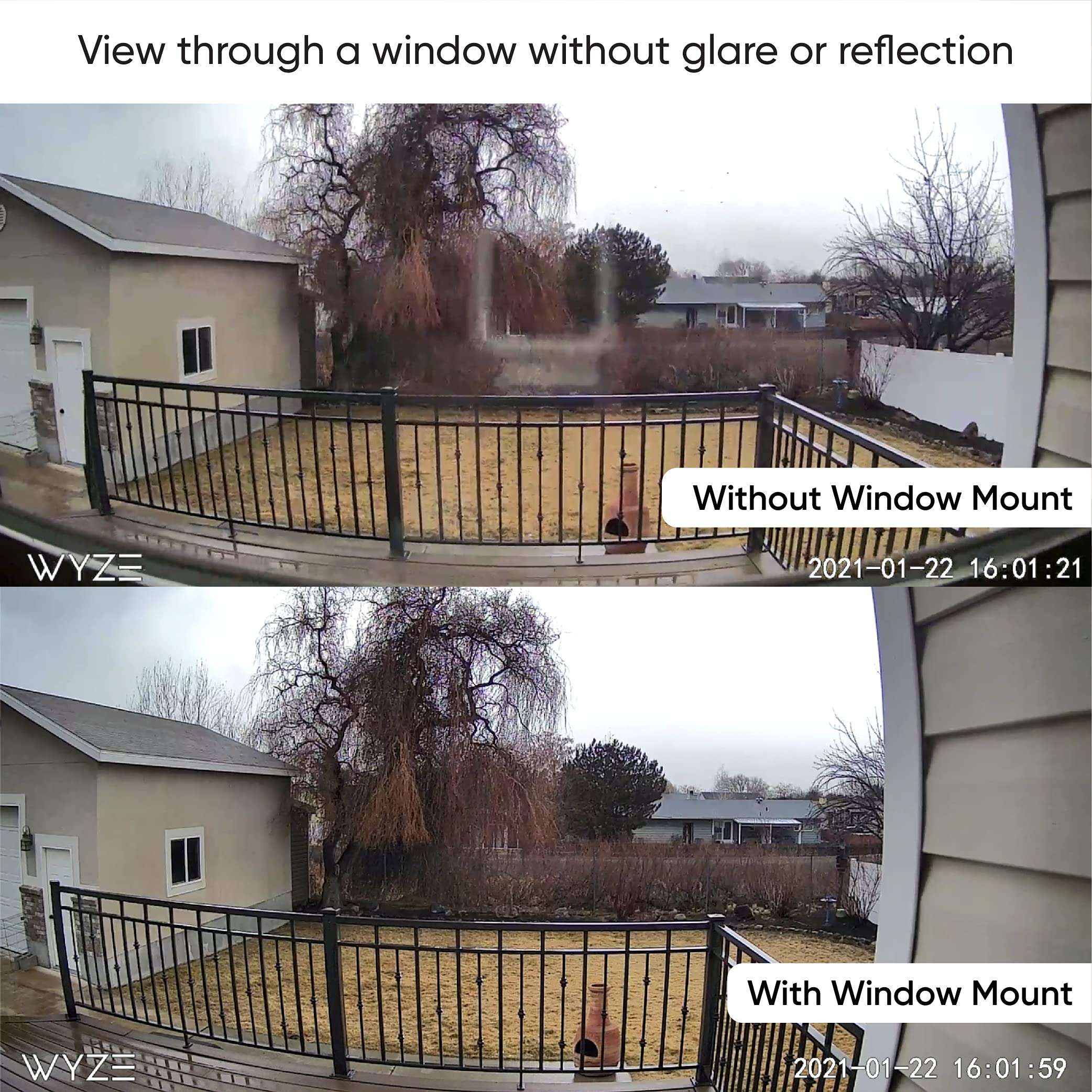 Wyze Window Mount for Wyze Cam OG, v3, v3 Pro, v4 - Image 3