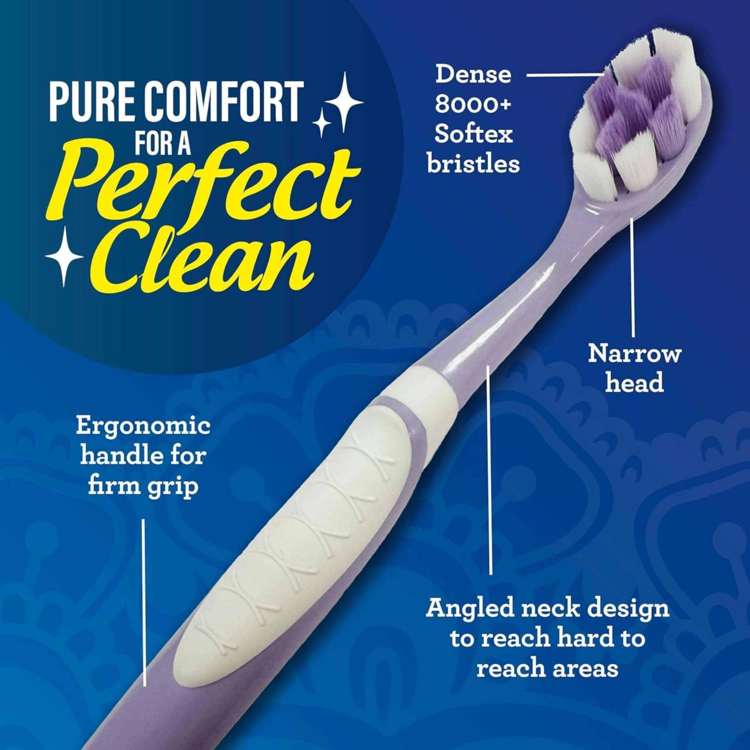 GuruNanda Butter On Gums Toothbrush, ADA Accepted, With 8000+ Ultra Soft Softex Bristles for Sensitive & Receding Gums, Perfect for Whiter Teeth, 6 Ct - Image 5