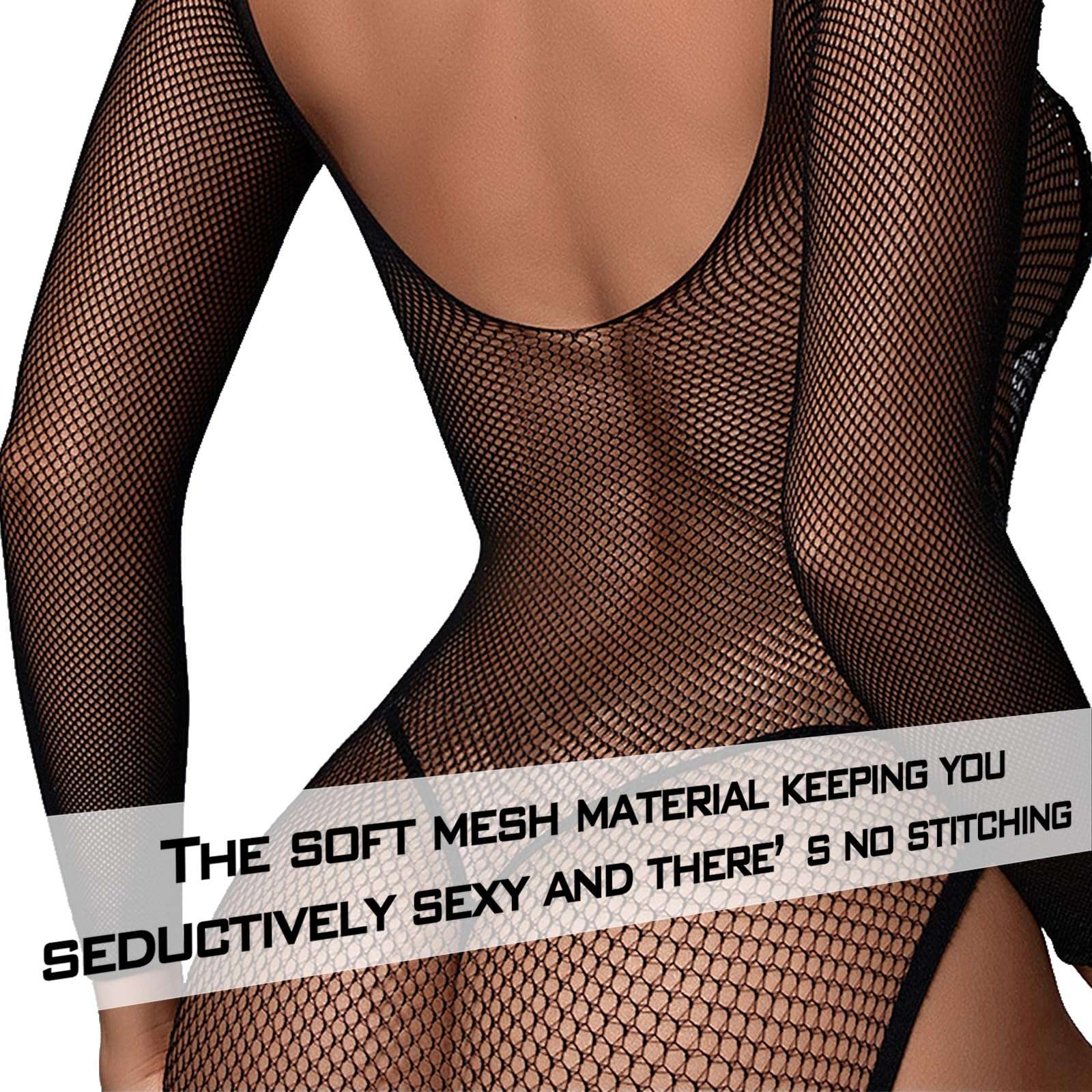 Famstar Sexy Lingerie for Women Naughty Fishnet Lingerie Set Bodysuit Outfits Teddy Babydoll Erotic Mesh Women’s Outfits - Image 5