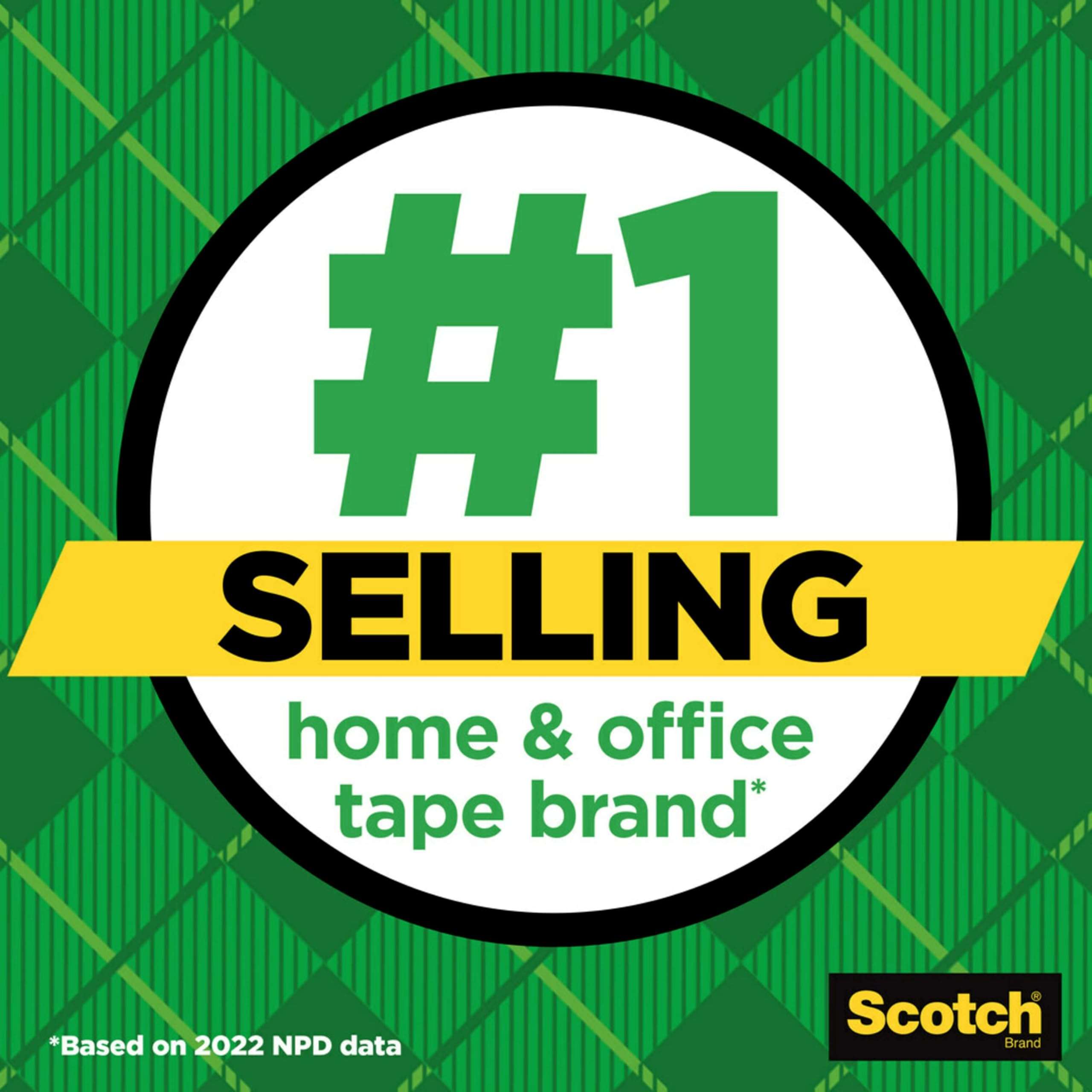 Scotch Magic Tape, 3 Dispensered Rolls, Numerous Applications, Invisible, Clear Tape Engineered for Repairing, 3/4 x 300 Inches - Image 3