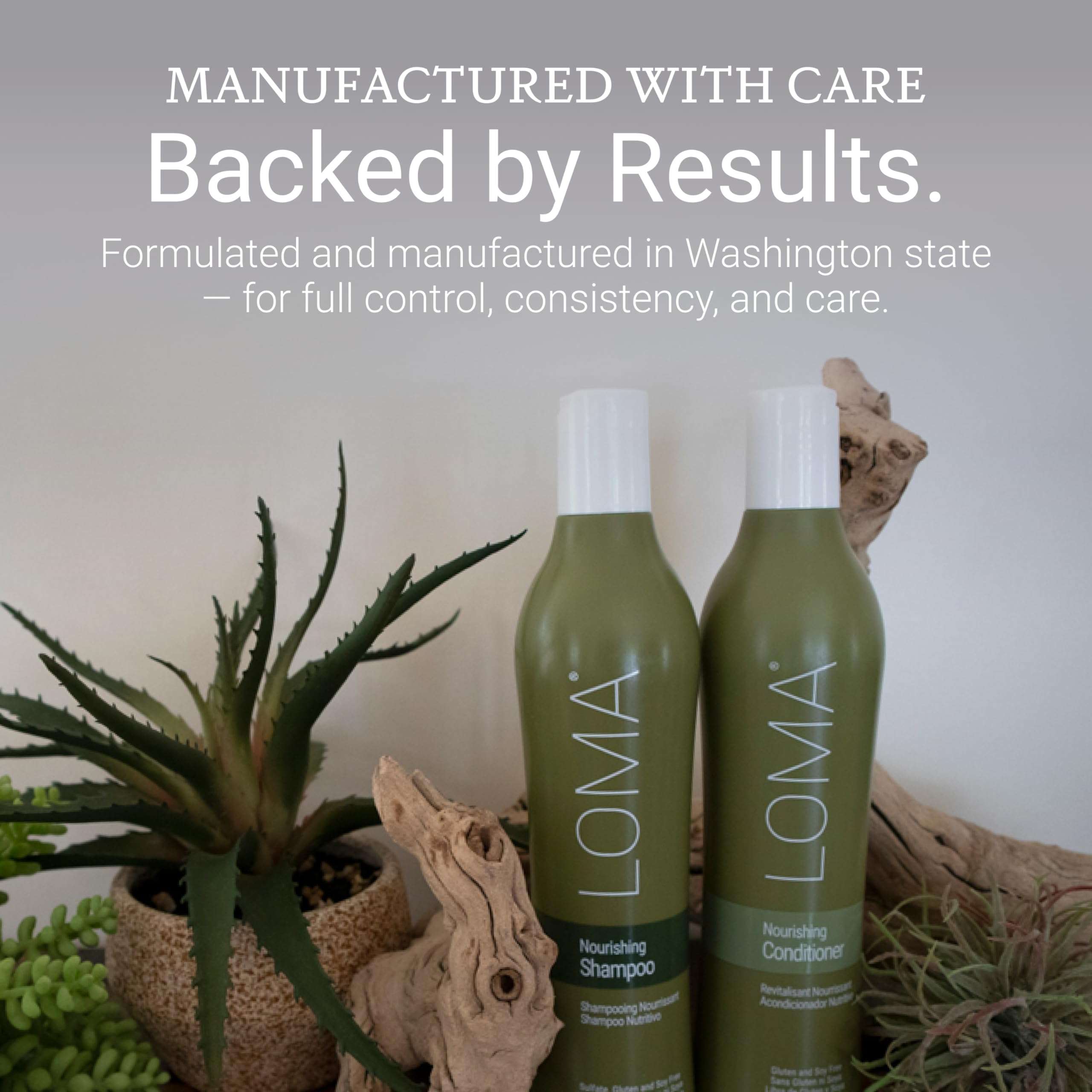 Loma Hair Care Nourishing Shampoo & Conditioner Duo - Image 7
