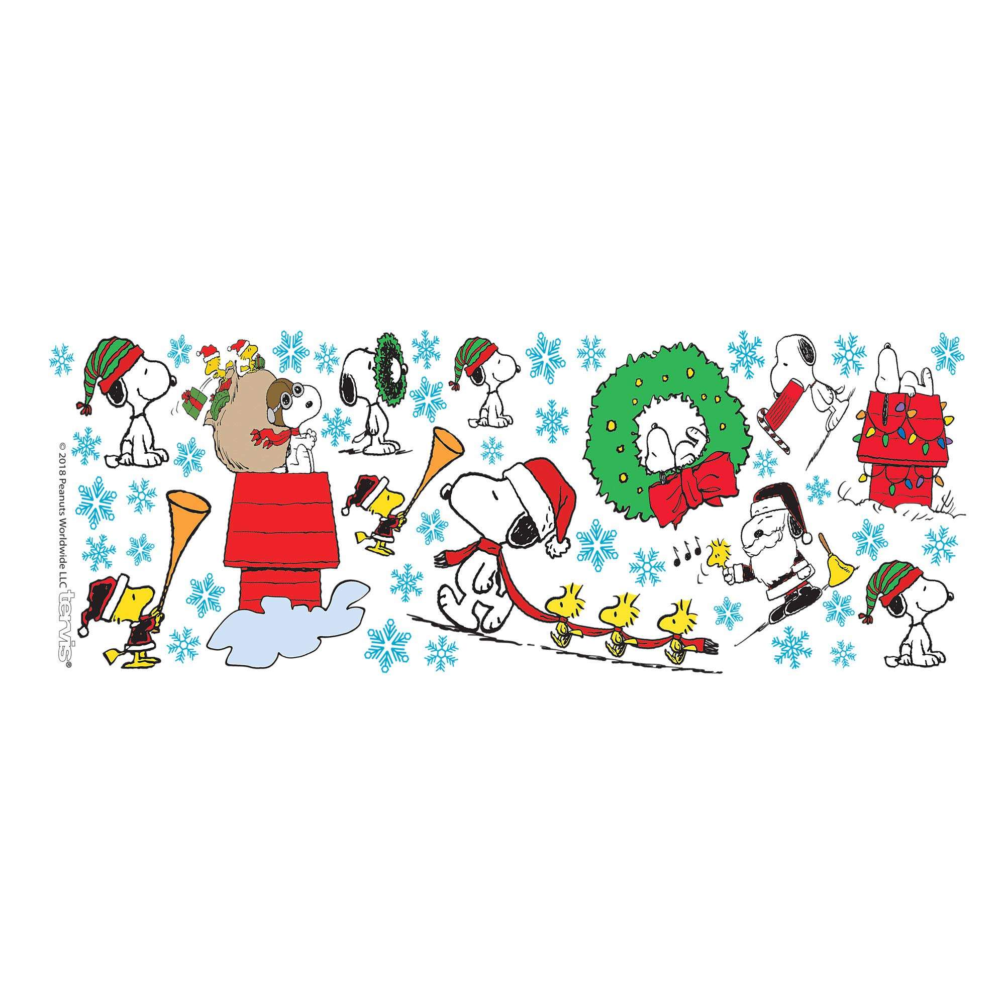 Tervis Peanuts Christmas Collage Tumbler 16oz - Double Walled | Insulated | Made in USA | Travel Cup | Keeps Drinks Cold & Hot | Mug | Classic - Image 4
