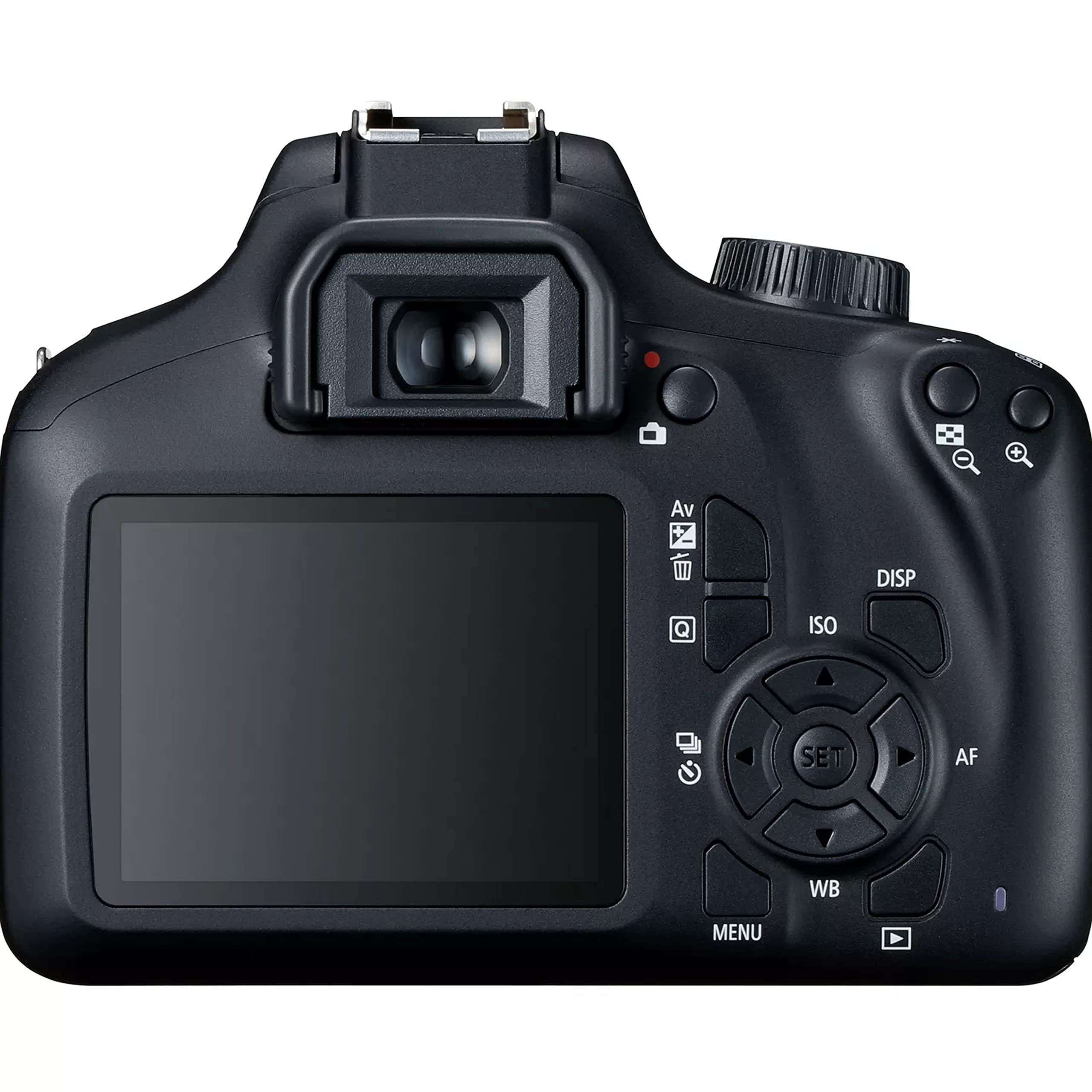Canon EOS 4000D / Rebel T100 DSLR Camera w/EF-S 18-55mm F/3.5-5.6 Zoom Lens + 64GB Memory, Filters,Case, Tripod, Flash, and More (34pc Bundle) (Renewed) - Image 4