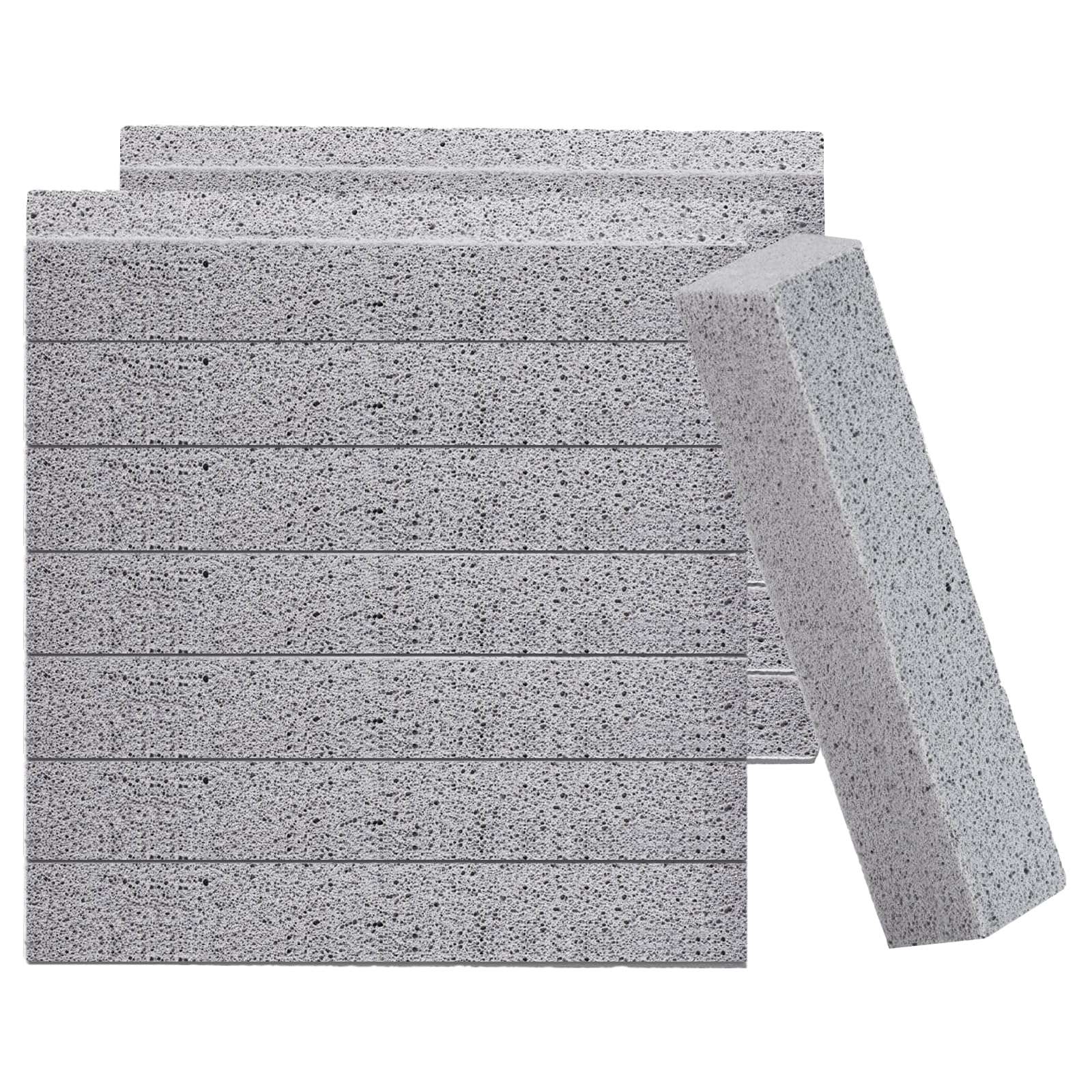 14 Pack Pumice Stone for Toilet Bowl Cleaning, Powerfully Cleans Hard Water Rings, for Cleaning Toilets, Bathtubs, Grills, Swimming Pools, Sinks - Image 1