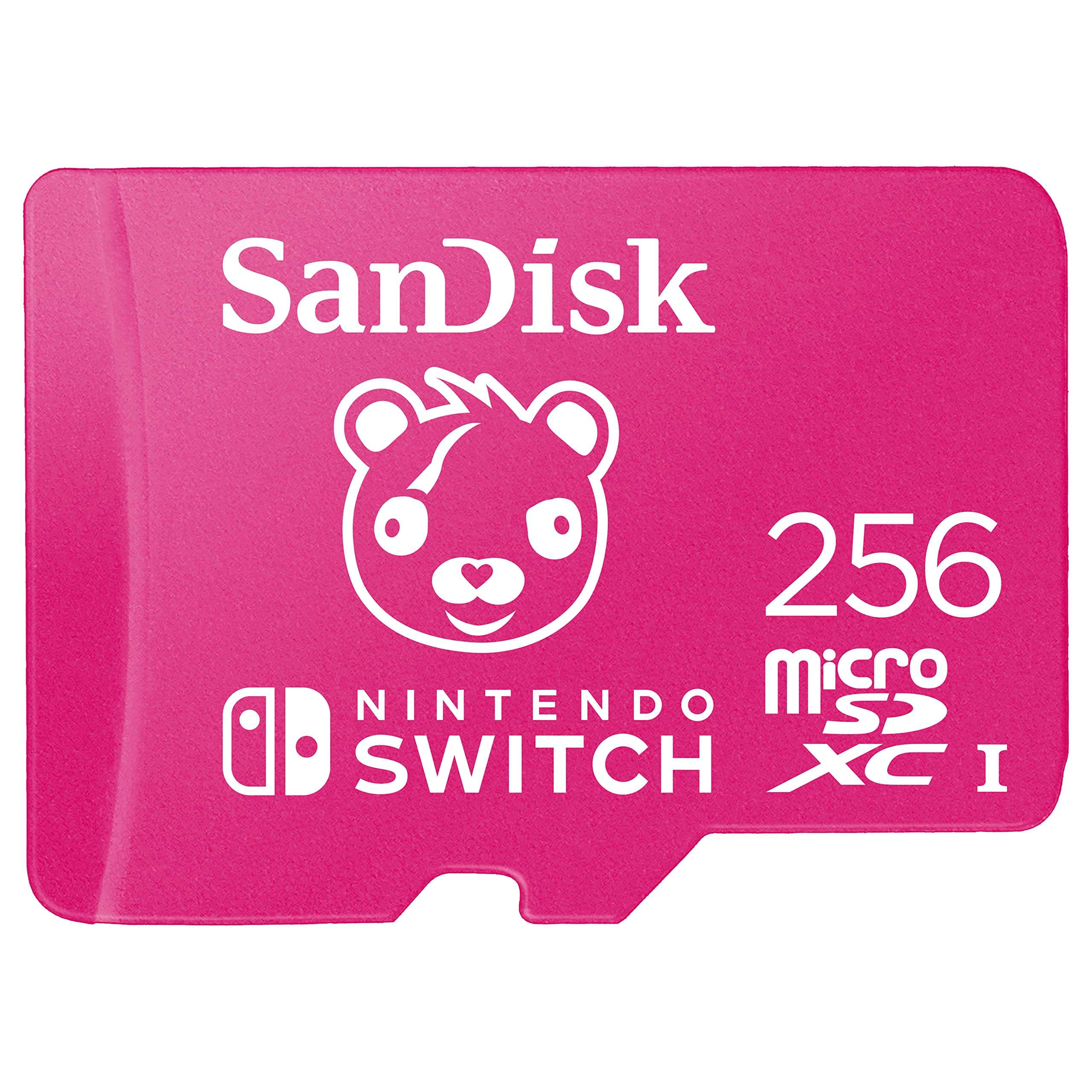 SanDisk 256GB microSD Card, Licensed for Nintendo-Switch - Made for Nintendo-Switch 1, OLED, and Lite - SDSQXAO-256G-GNCZN - Image 1