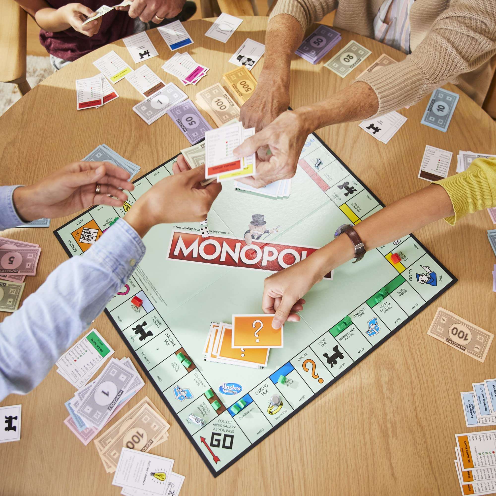 Monopoly Game, Family Board Games for 2 to 6 Players & Kids Ages 8 and Up, Includes 8 Tokens (Token Vote Edition) - Image 8