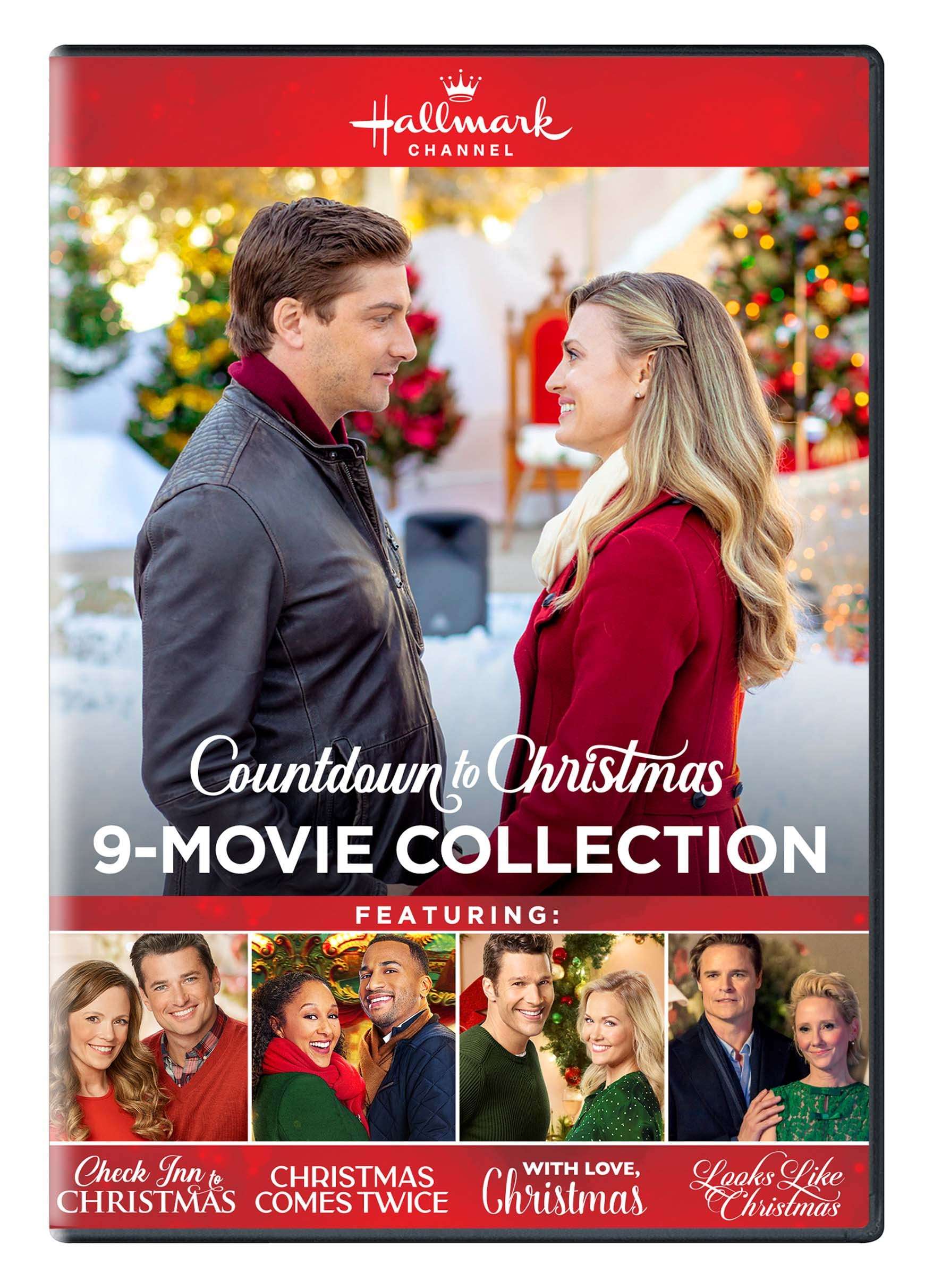 Hallmark Countdown to Christmas 9-Movie Collection featuring: Check Inn to Christmas, Christmas Comes Twice, Christmas Land, 12 Gifts and more - Image 2