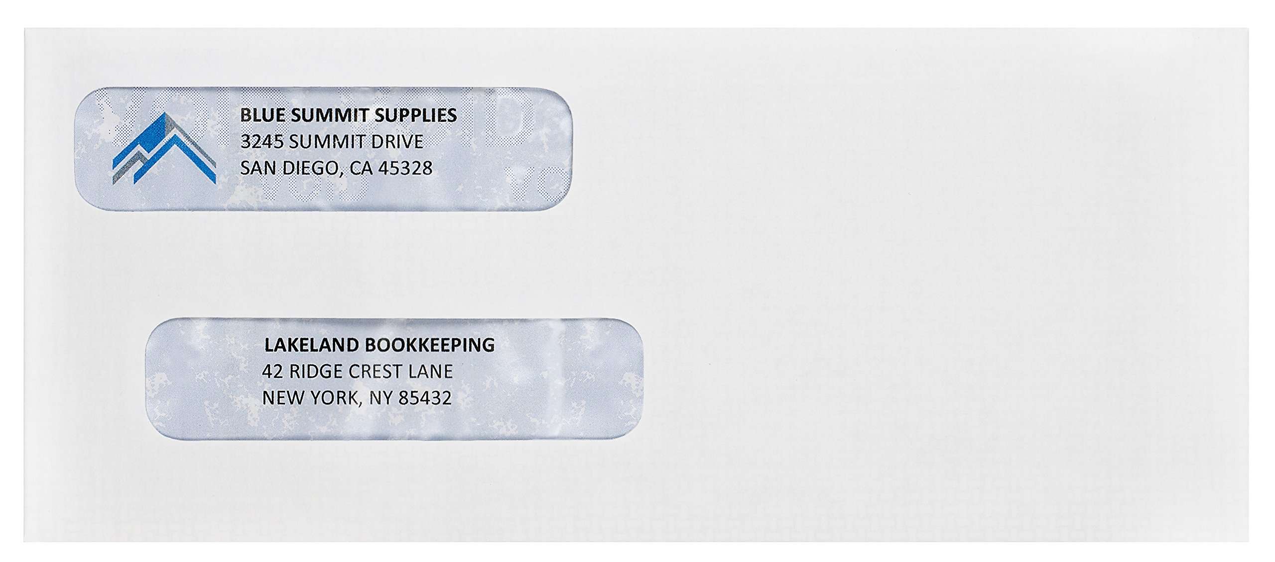 500 No. 8 Flip and Seal Double Window Security Check Envelopes - Designed for Quickbooks Printed Checks - Number 8 Size 3 5/8 Inch x 8 11/16 Inch - Image 5