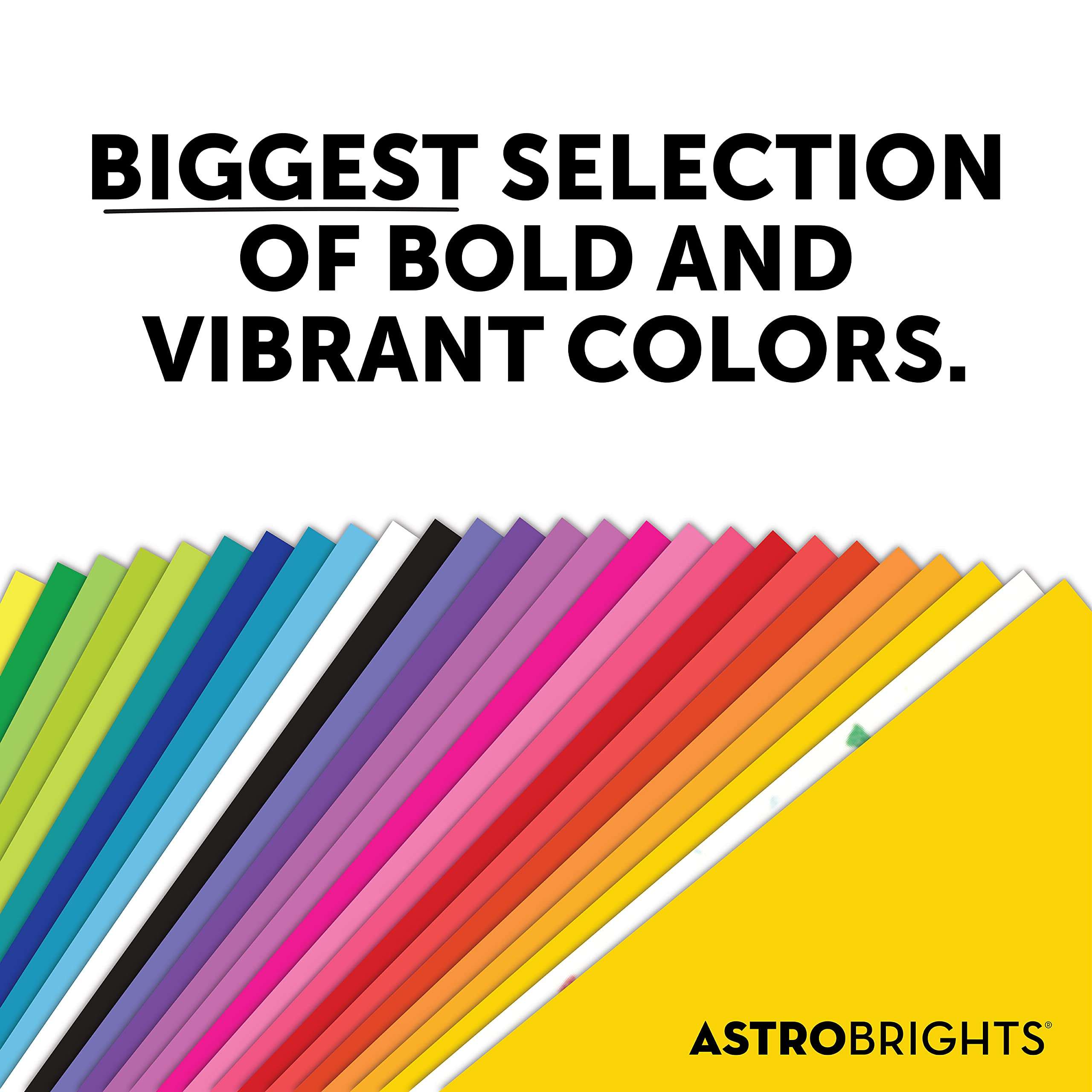 Astrobrights Mega Collection, Colored Paper, Bright Blue, 625 Sheets, 24 lb/89 gsm, 8.5" x 11" - MORE SHEETS! (91621) - Image 5