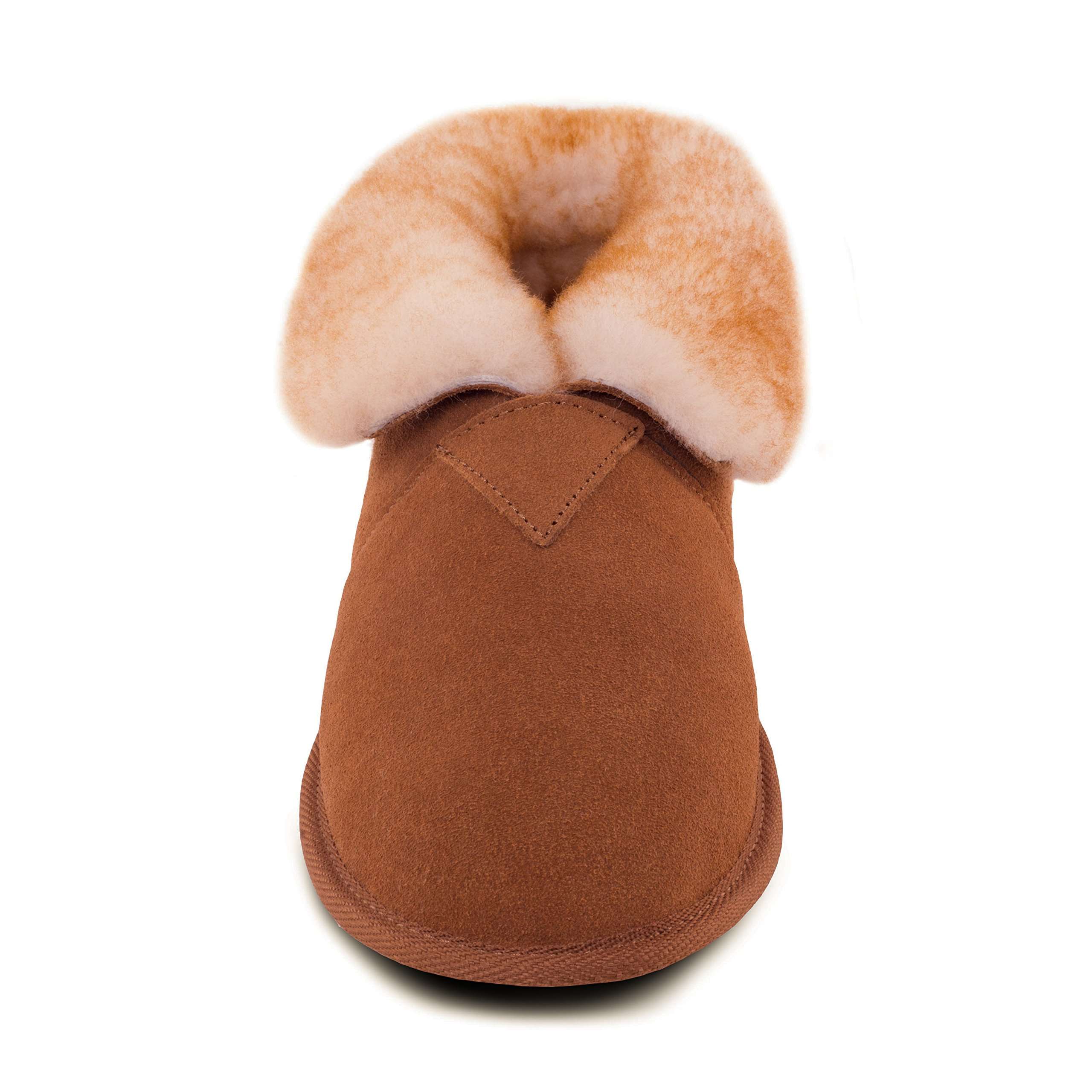 RJ's Fuzzies Men's Soft Sole Bootie Slipper - Image 5