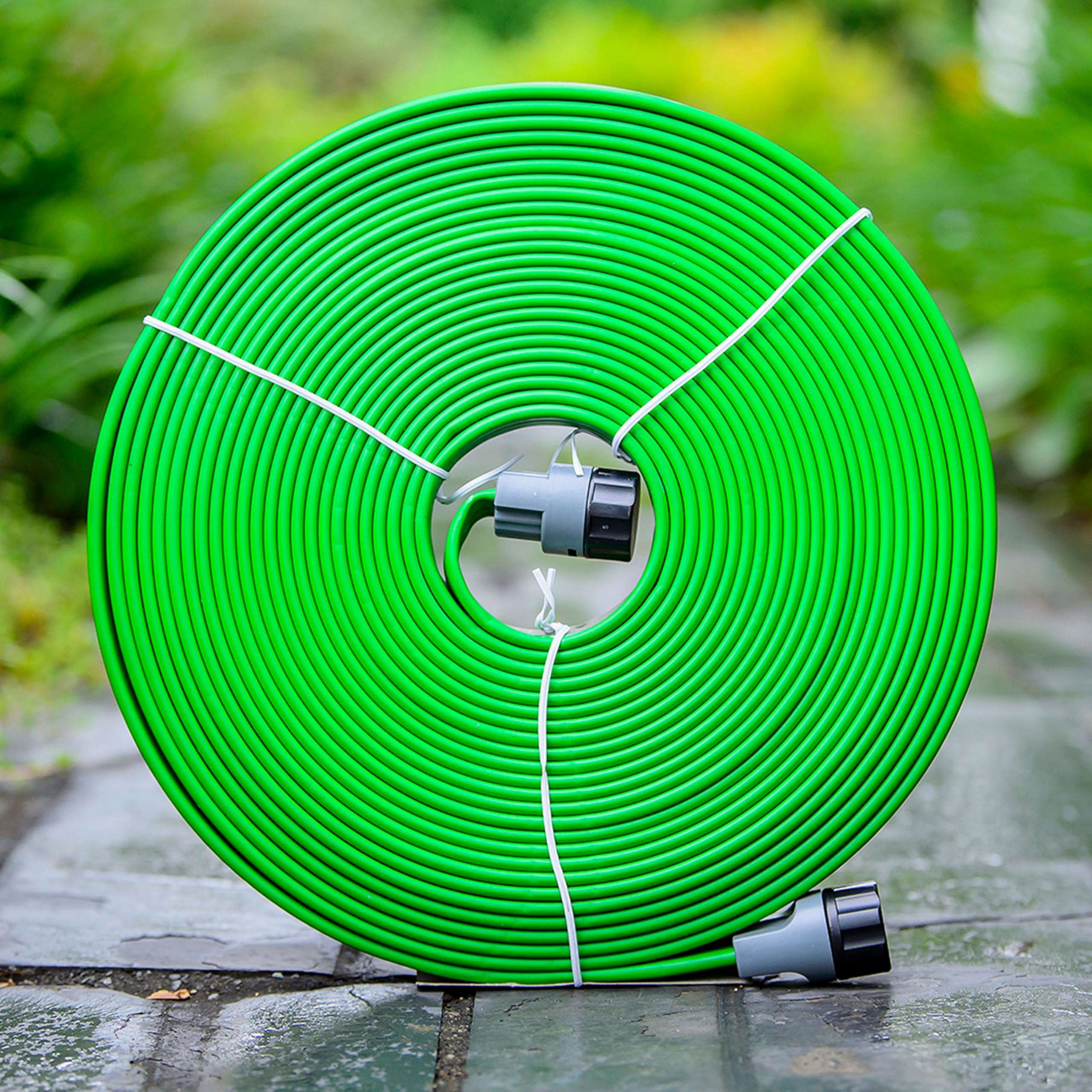 Element Sprinkler+, Sprinkler and Soaker Hose Combo, 50' Length, Green - Image 2