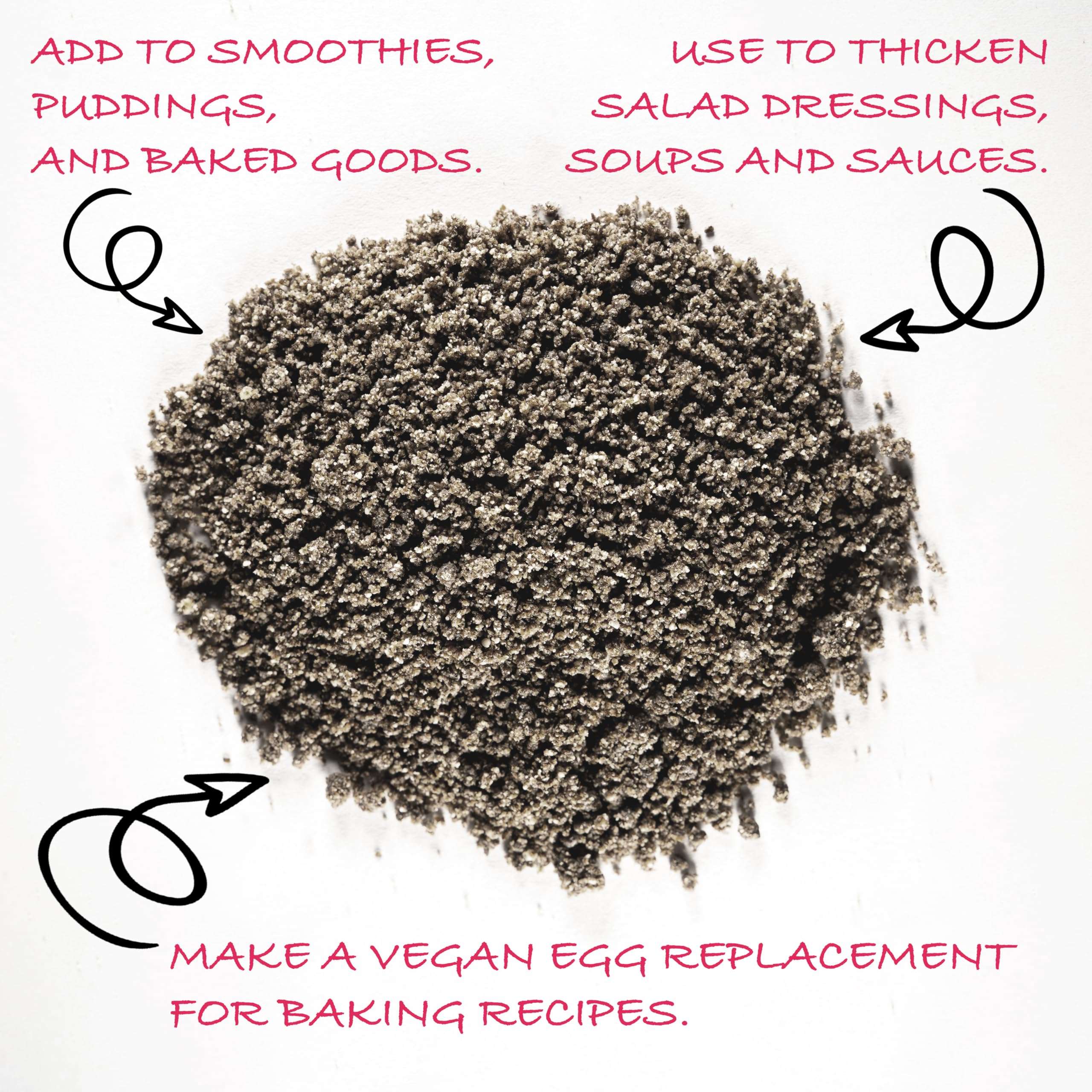 Worldwide Botanicals Organic Ground Chia Seeds, 1 Pound - Excellent Source of Fiber, Protein, and Omega-3 Fatty Acids | Gluten-Free | Vegan | Non-GMO | Kosher, Pack of 2 - Image 3