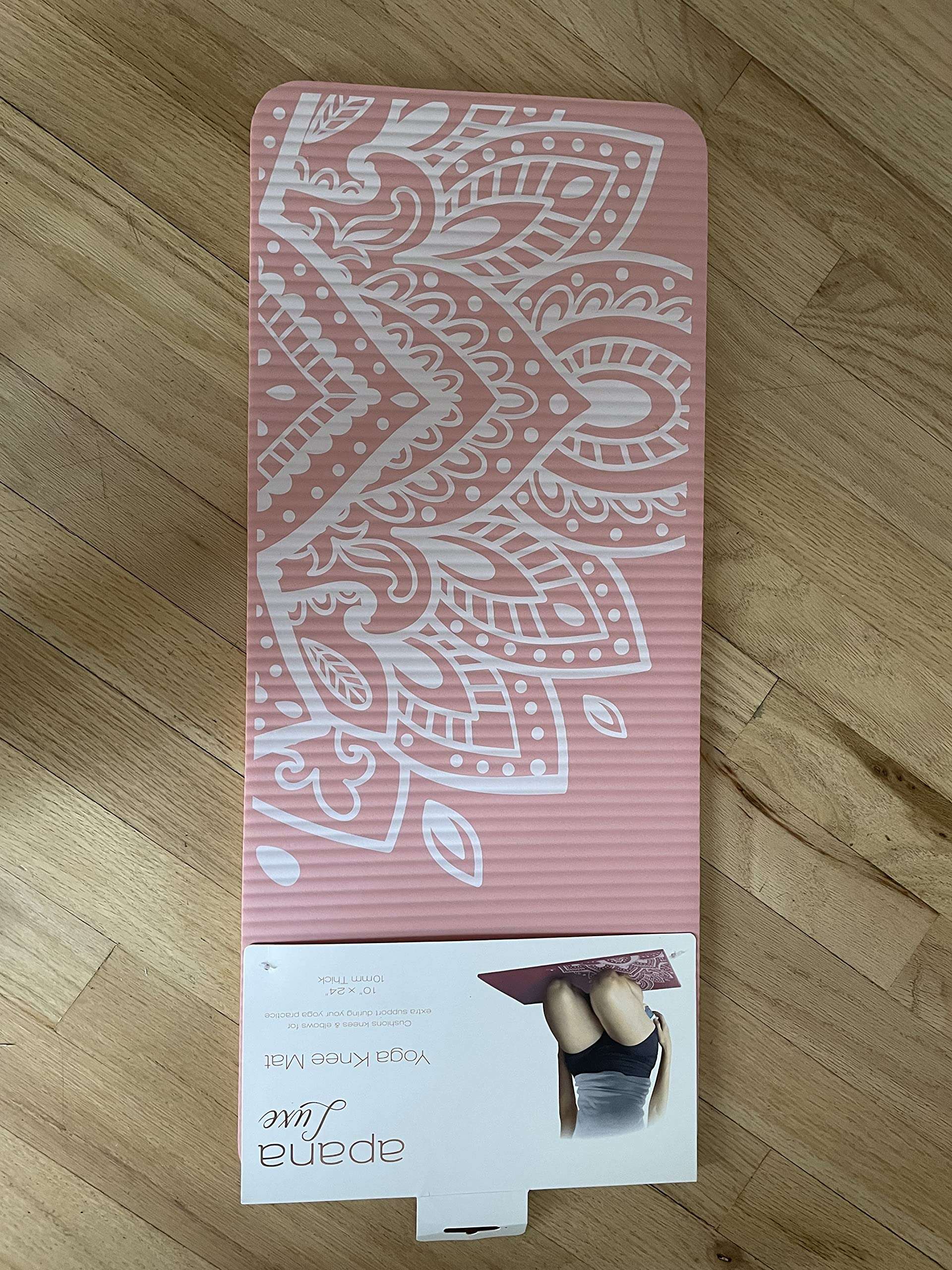 Yoga Knee Mat (Light Pink) - Image 1