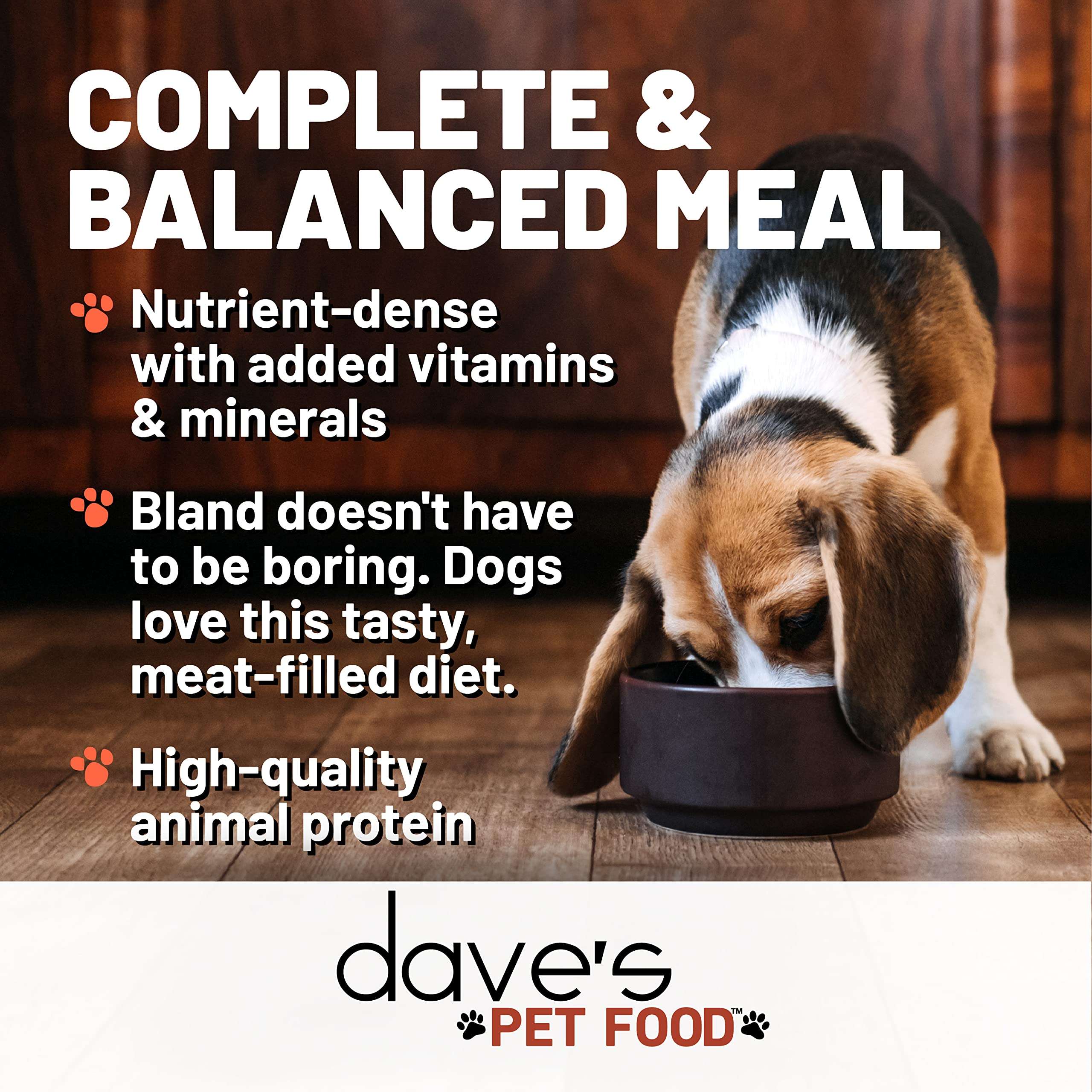 Dave's Natural Pet Food | Restricted Diet Chicken Meal & Brown Rice Dry Dog Food | Solve Food Sensitivities Naturally | Family Owned, Made in USA, for All Life Stages | 4# Bag - Image 2