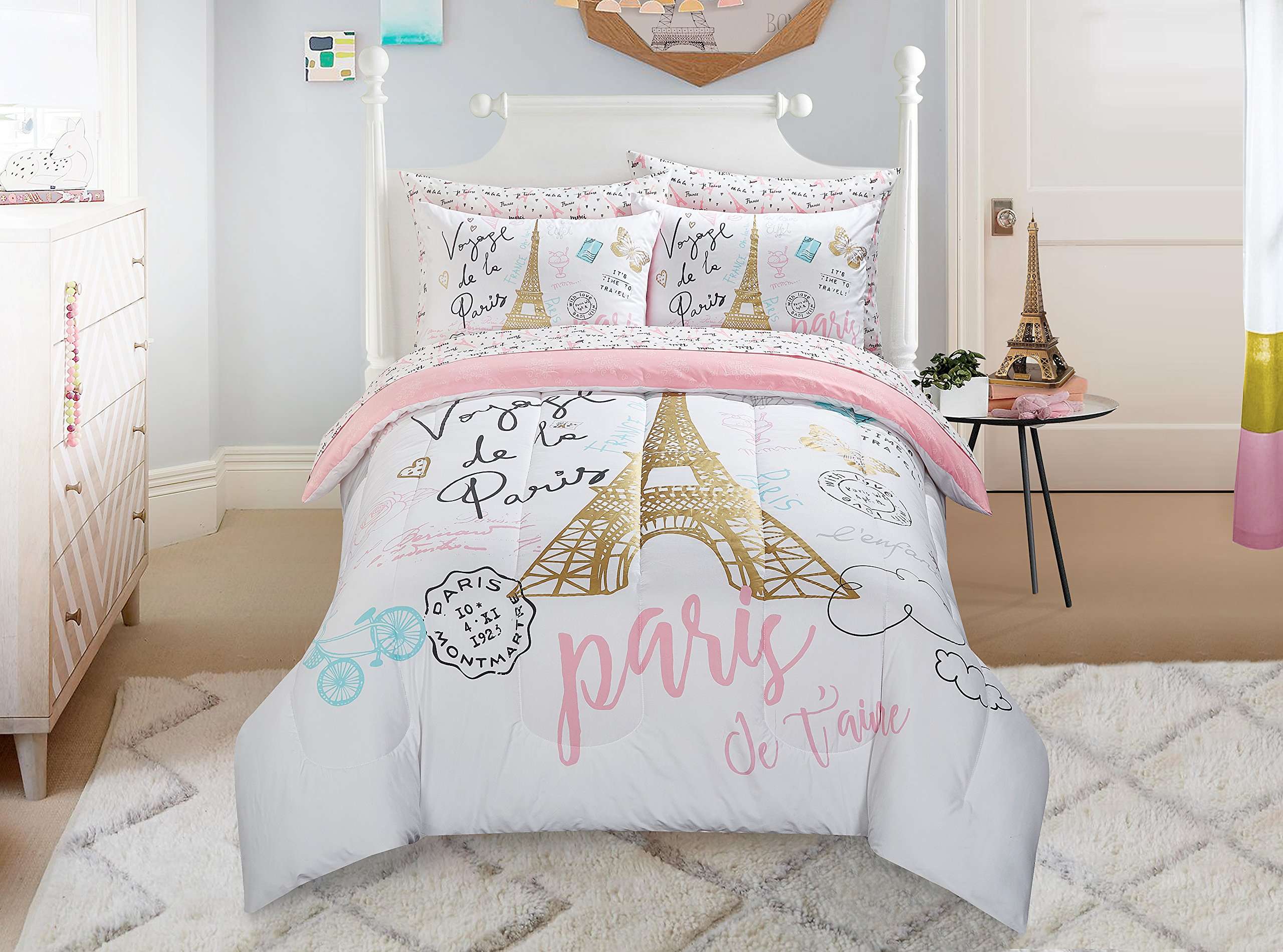 Casa Bonjour Gold Bed in A Bag Set, Twin - Image 1
