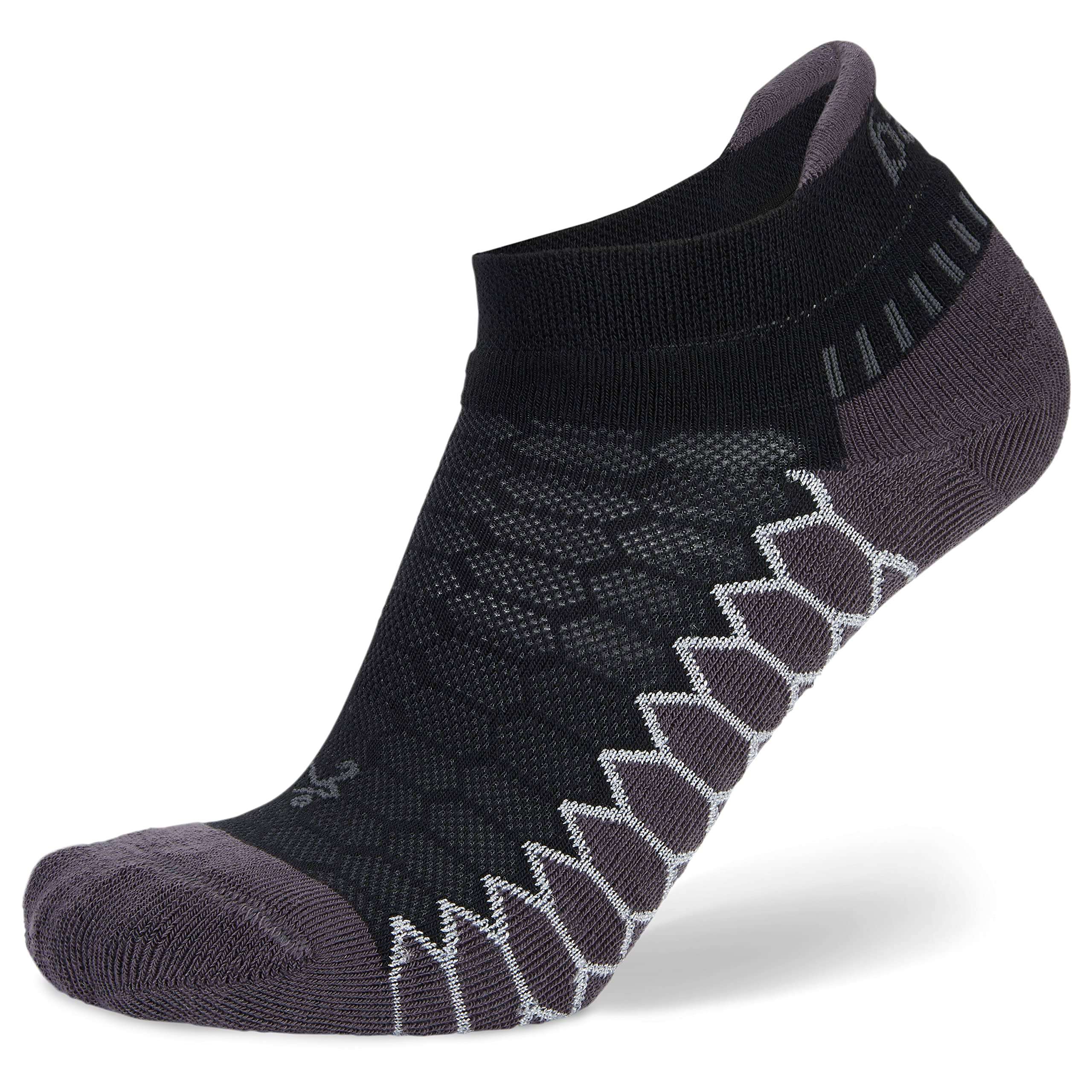 Balega Silver Compression Fit Performance No Show Athletic Running Socks (1 Pair) - Image 1