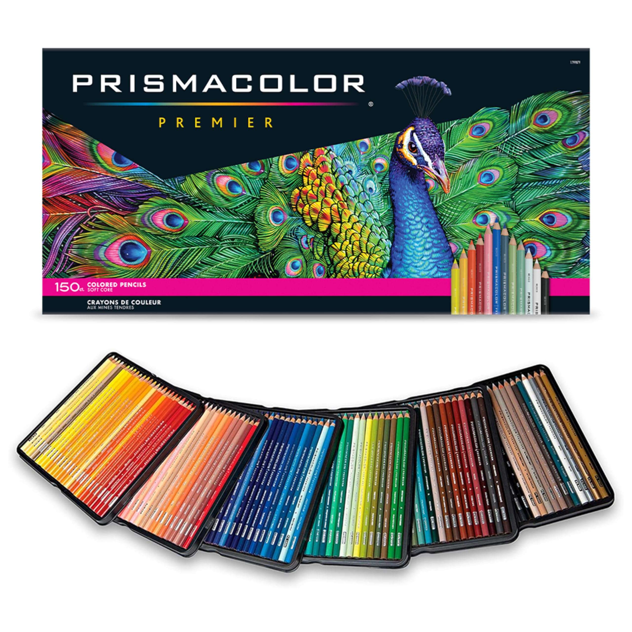 Prismacolor Premier Colored Pencils, Soft Core, 150 Count - Ultra-Smooth, Durable, Vibrant Colors - Image 1
