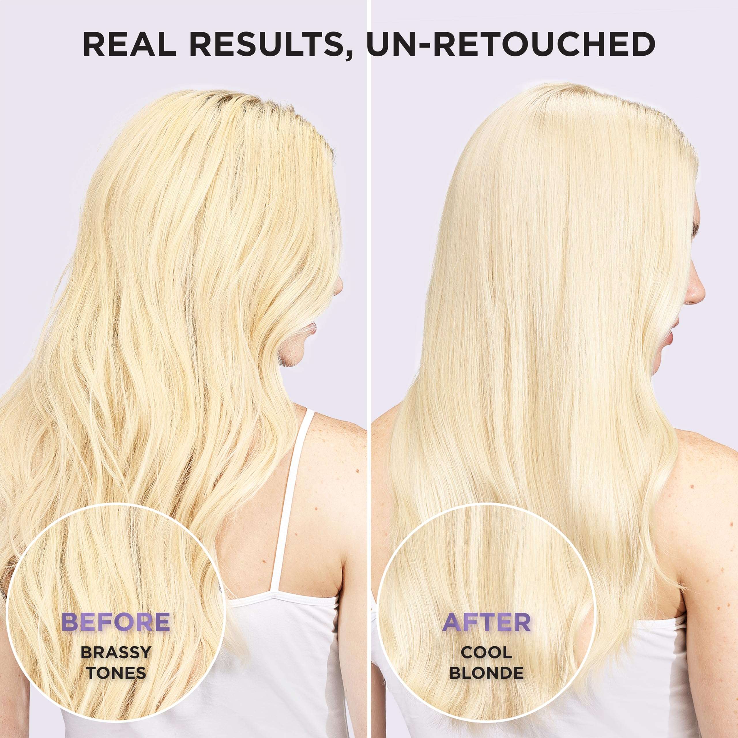 L’Oreal Paris EverPure Sulfate Free Brass Toning Purple Shampoo and Conditioner Set for Blonde, Bleached, Silver, or Brown Highlighted Hair, 1 Kit - Image 2