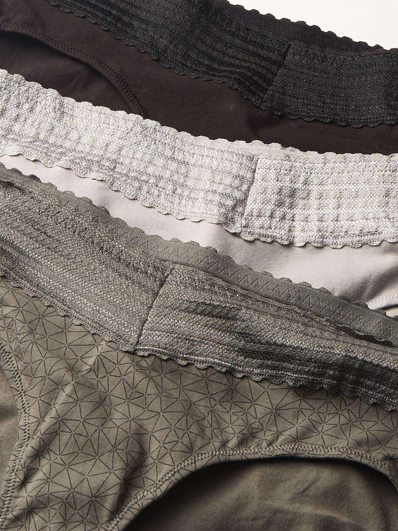 Warner's womens Blissful Benefits No Muffin 3 Pack Hipster Panties - Image 3