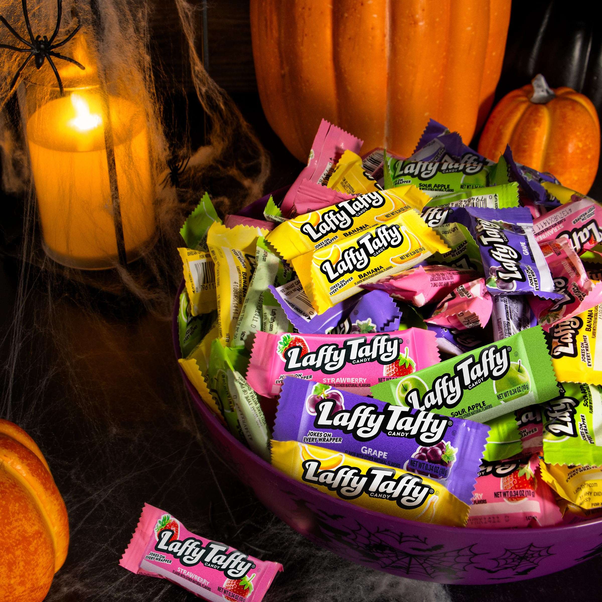 Laffy Taffy Candy, Assorted Mini Bars, 12 Ounce - Image 5