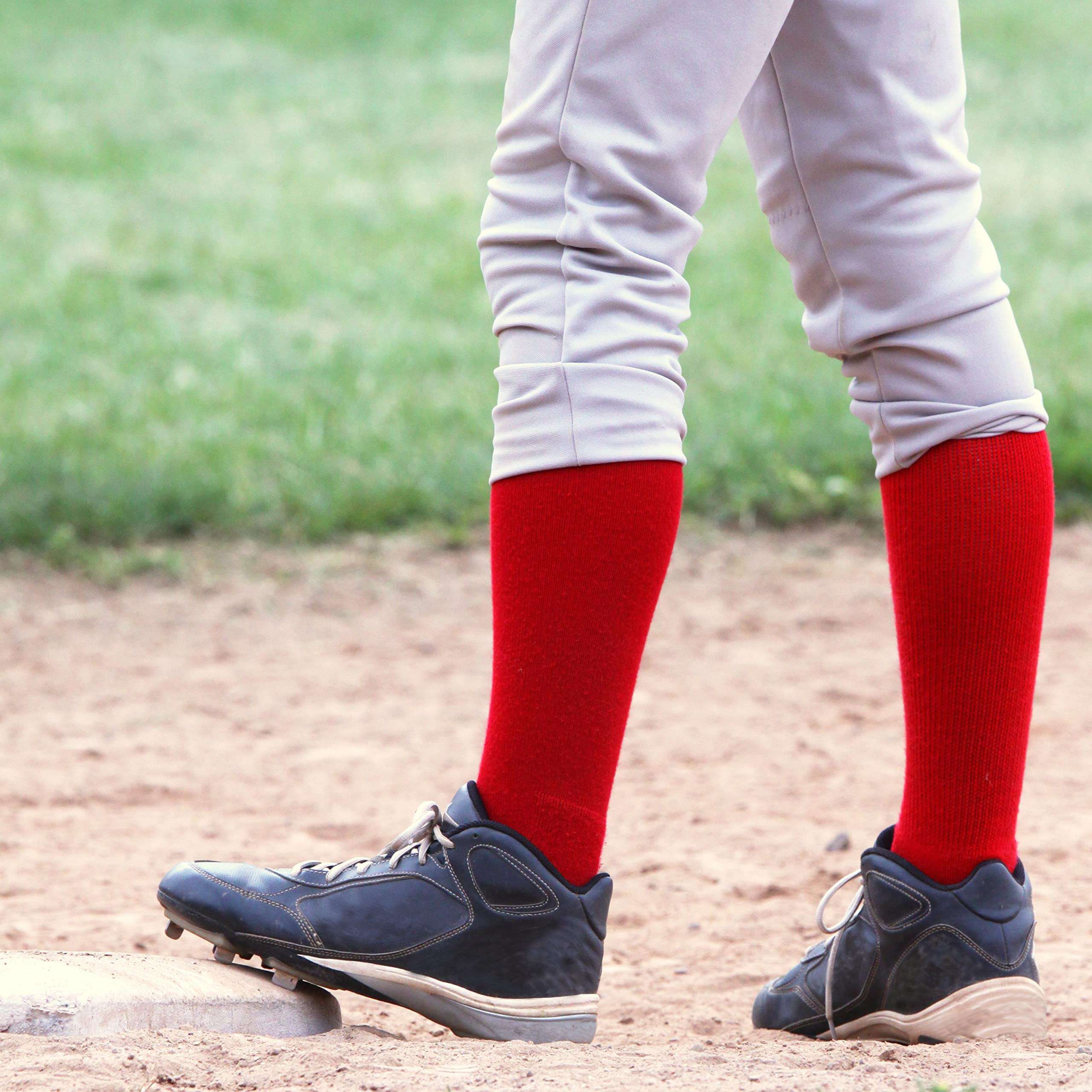TCK Prosport Tube Socks – Knee-High Athletic Socks for Baseball, Softball, Football & Volleyball | Youth & Adult - Image 5