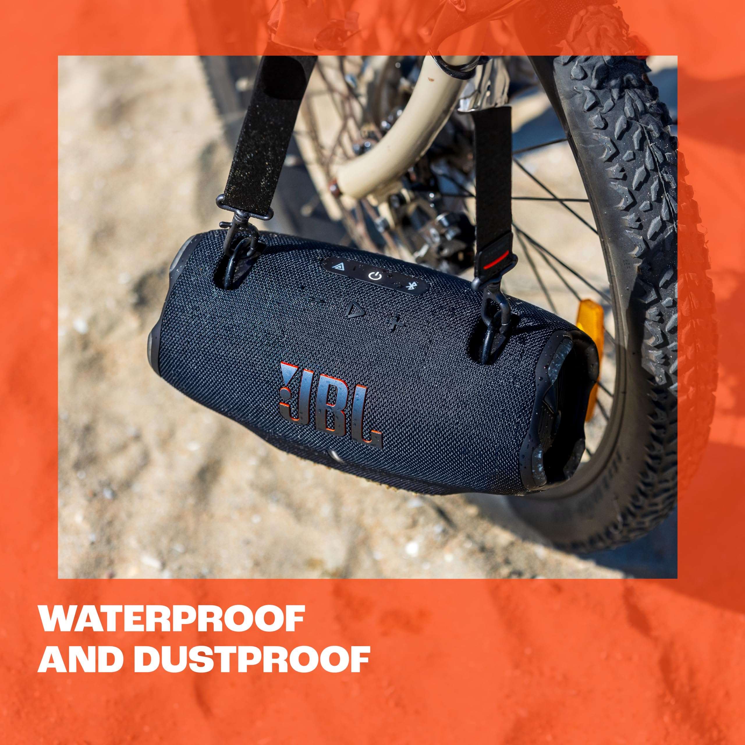 JBL Xtreme 4 - Portable Bluetooth Speaker, Powerful Sound and Deep Bass, IP67 Waterproof, 24 Hours of Playtime, Powerbank, Auracast for Multi-Speaker Pairing (Black) - Image 5