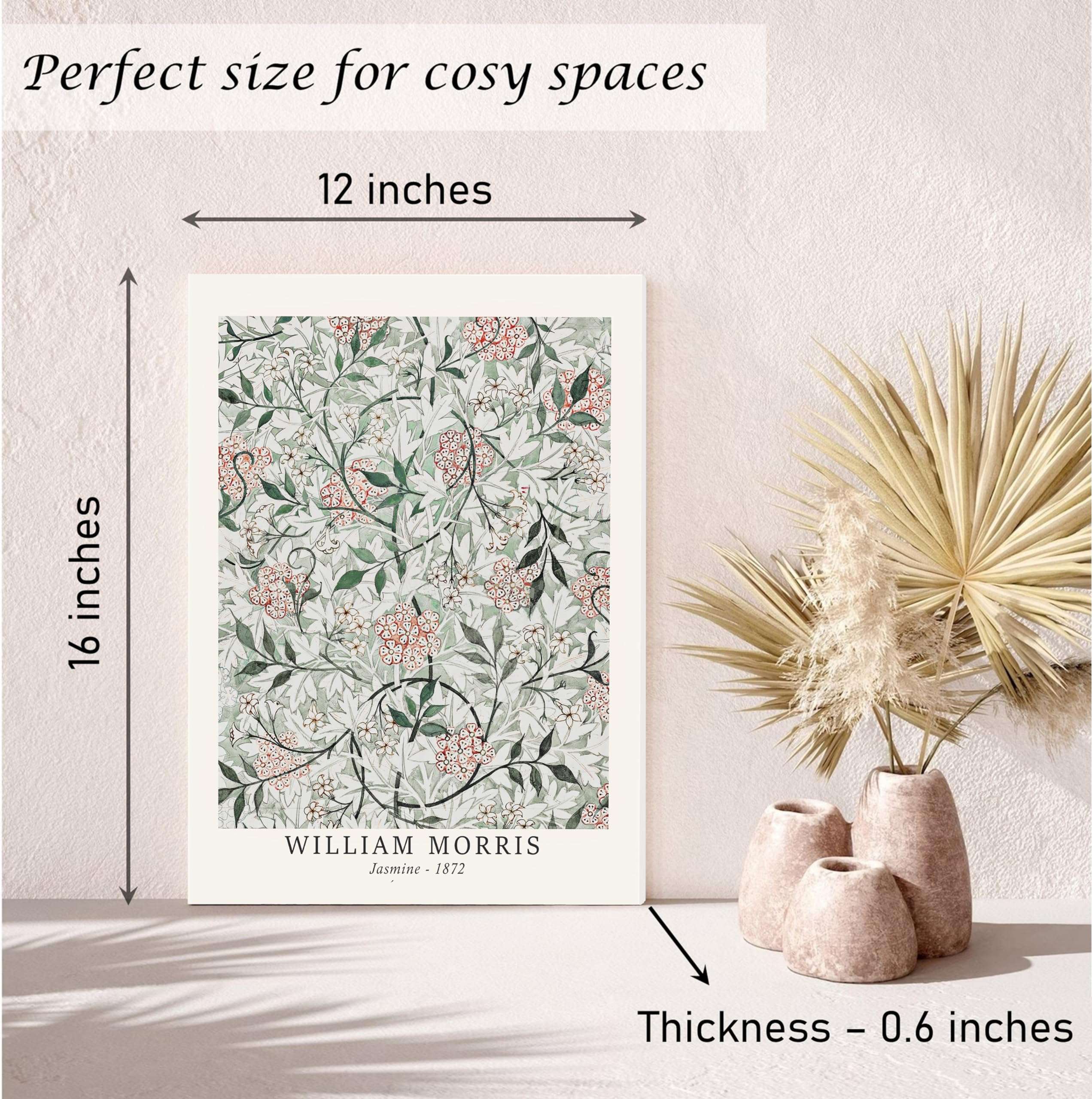 Induslyfe Framed Sage Green Vintage Wall Art Canvas Decor Set of 3, Matisse Wall Art Prints Posters Mid Century Modern Art, Aesthetic Floral Botanical wall art for bedroom, living room, bathroom 12x16 - Image 5