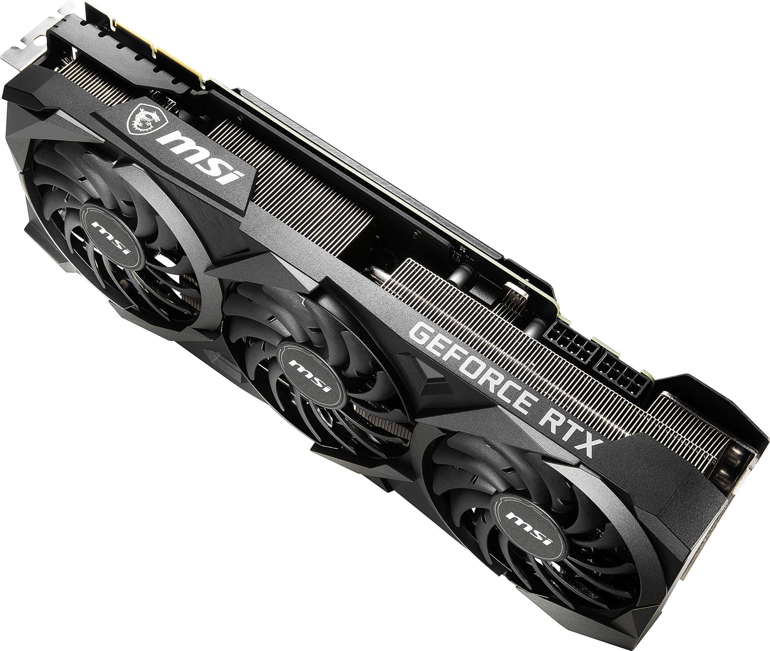 MSI Gaming GeForce RTX 3090 24GB GDRR6X 384-Bit HDMI/DP Nvlink Torx Fan 3 Ampere Architecture OC Graphics Card (RTX 3090 VENTUS 3X 24G OC) (Renewed) - Image 6