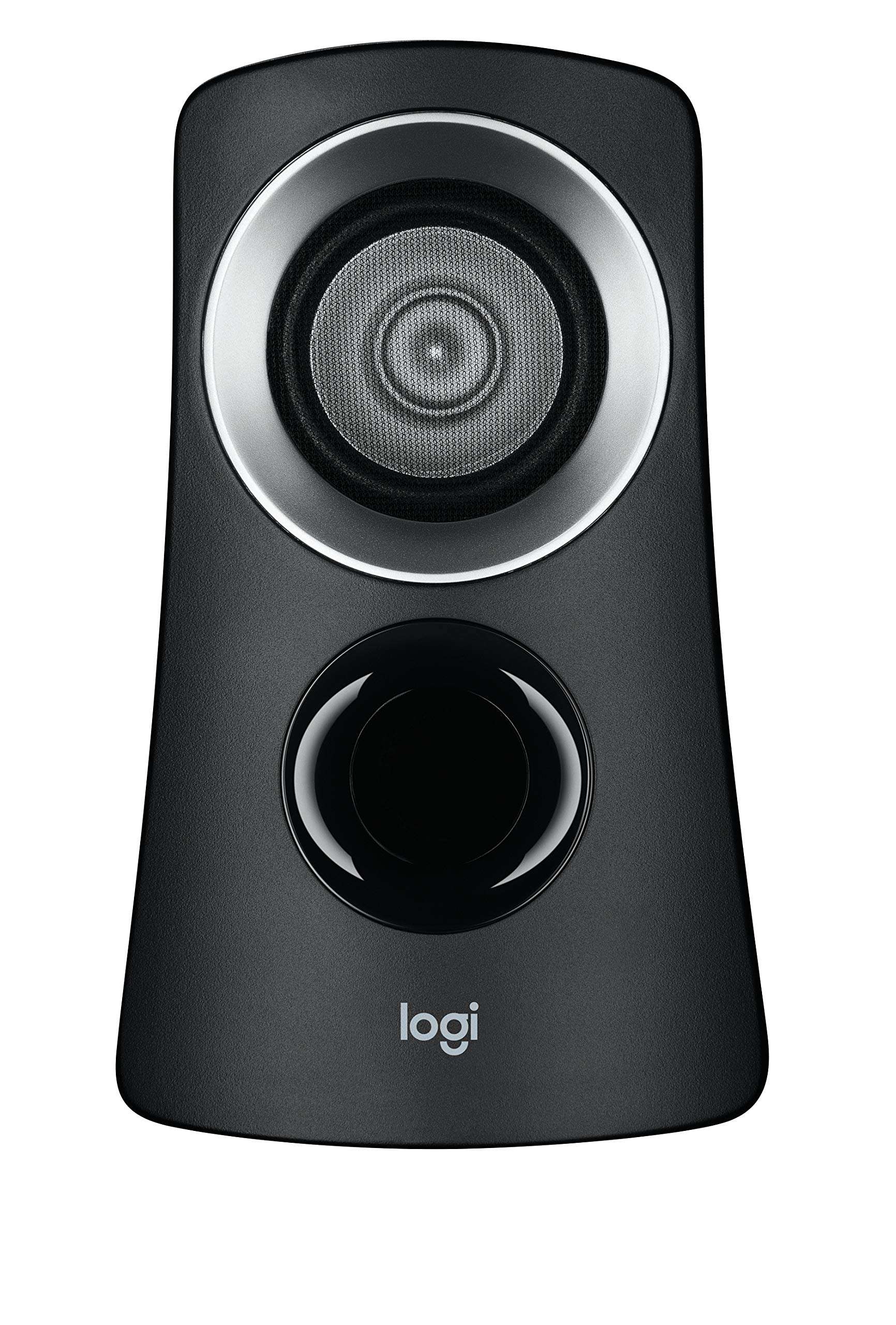 Logitech Z313 2.1 Multimedia Speaker System with Subwoofer, Full Range Audio, 50 Watts Peak Power, Strong Bass, 3.5mm Inputs, PC/PS4/Xbox/TV/Smartphone/Tablet/Music Player - Black - Image 4
